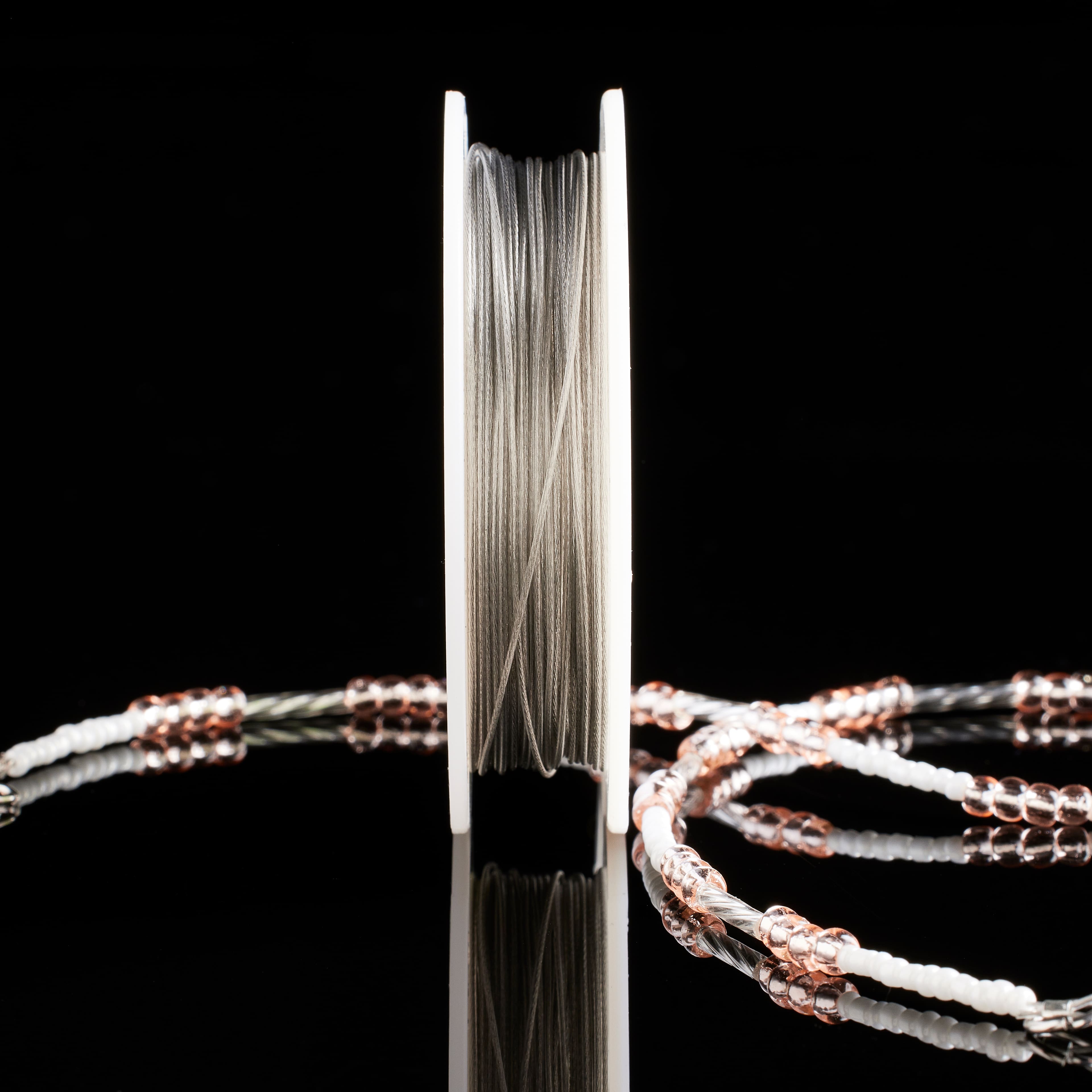 Fil pour enfiler de perles à 7 brins brillant de 0,61 mm de Beadalon