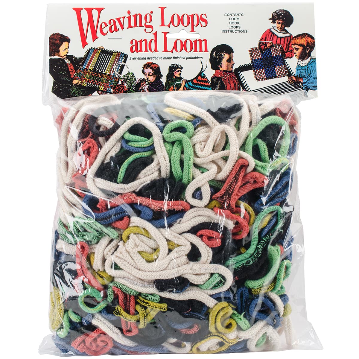 Weaving Loom Kit Toys for Kids Multi-Color Weaving Craft Loops