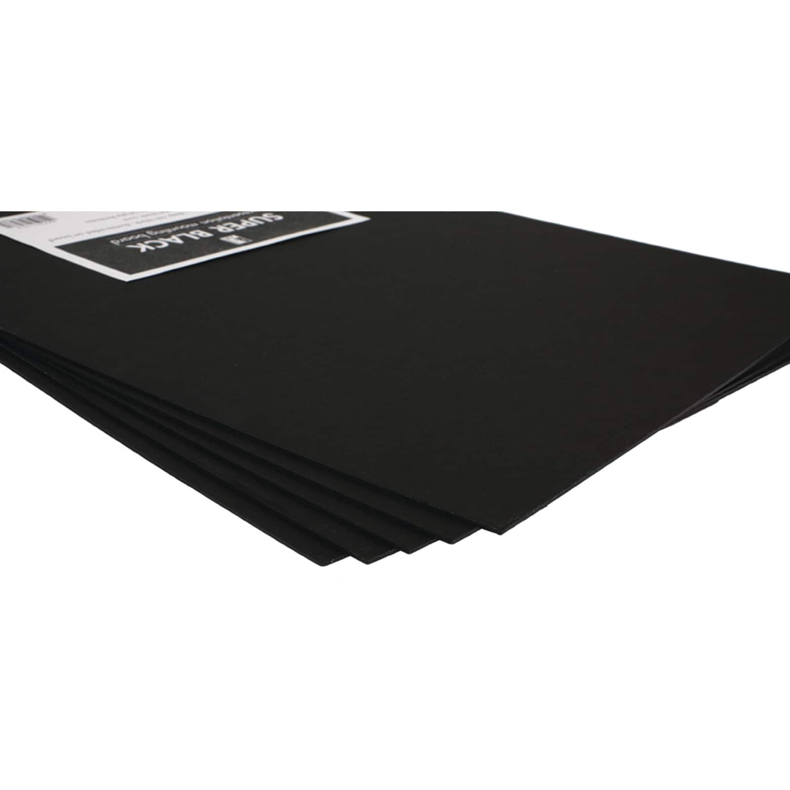 Art Alternatives Super Black Presentation & Mounting Boards, 5ct.
