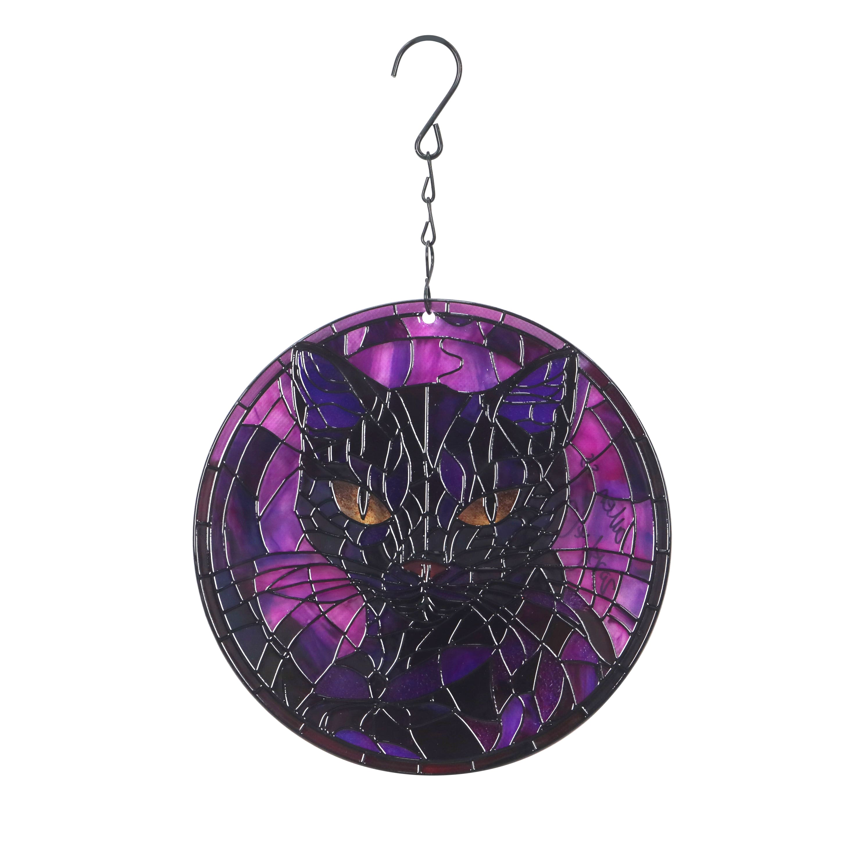 12.25&#x22; Stained Glass Cat Wall D&#xE9;cor by Ashland&#xAE;