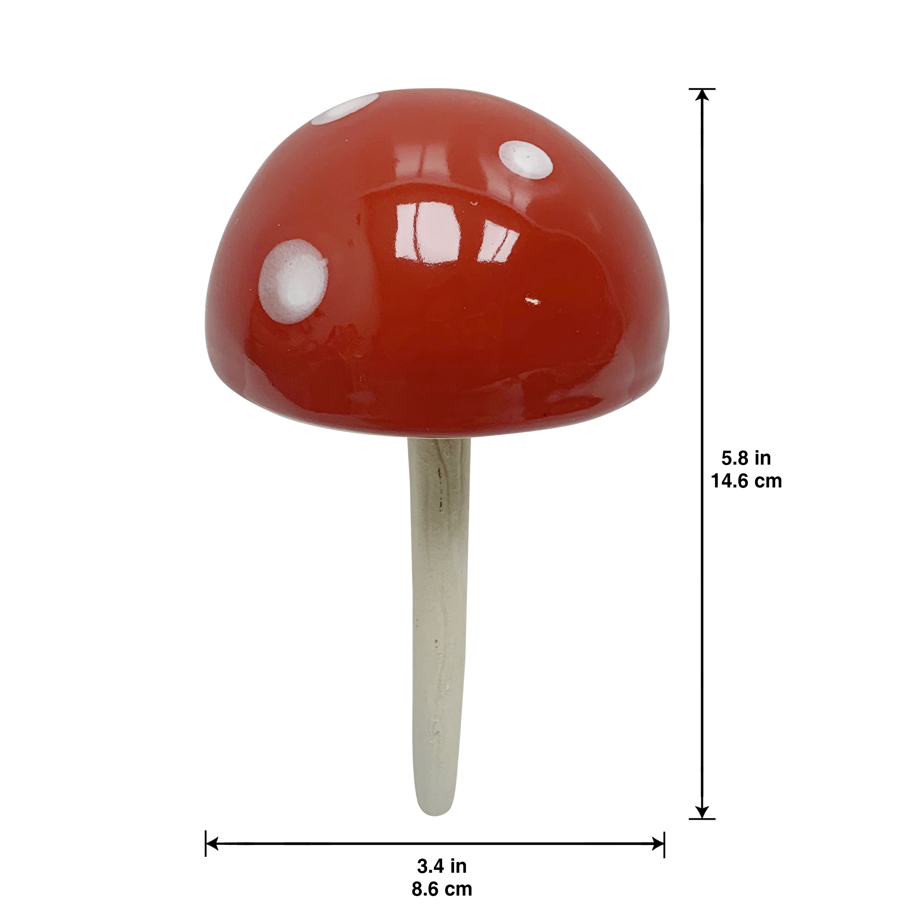 Large Round Red Decorative Mushroom by Ashland&#xAE;