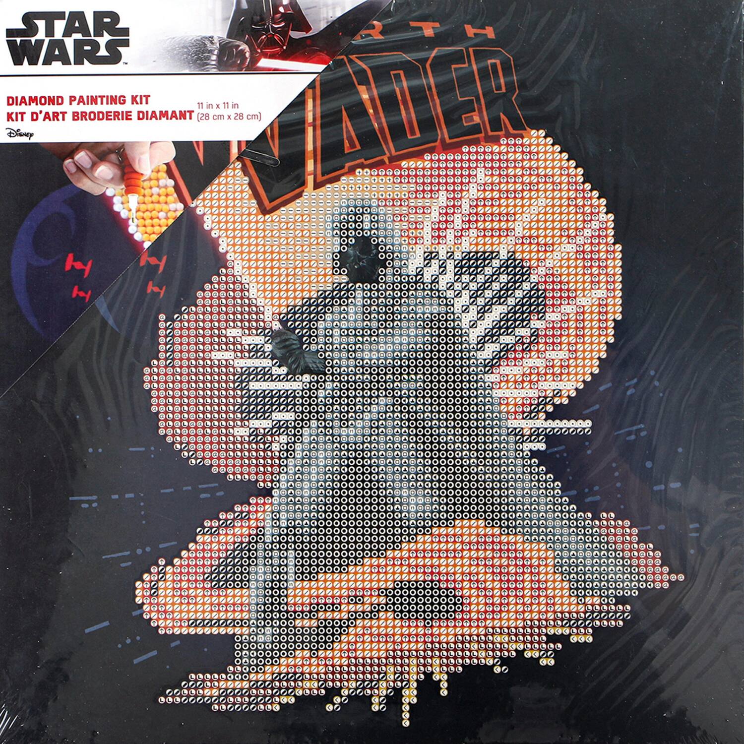 Camelot® Dots Darth Vader Box Diamond Painting Kit