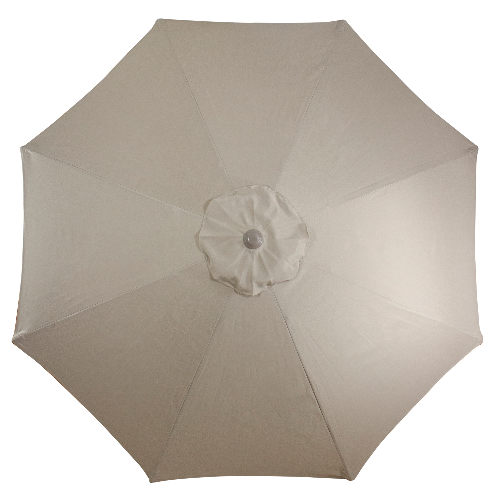 9ft. Outdoor Patio Market Umbrella with Hand Crank &#x26; Tilt