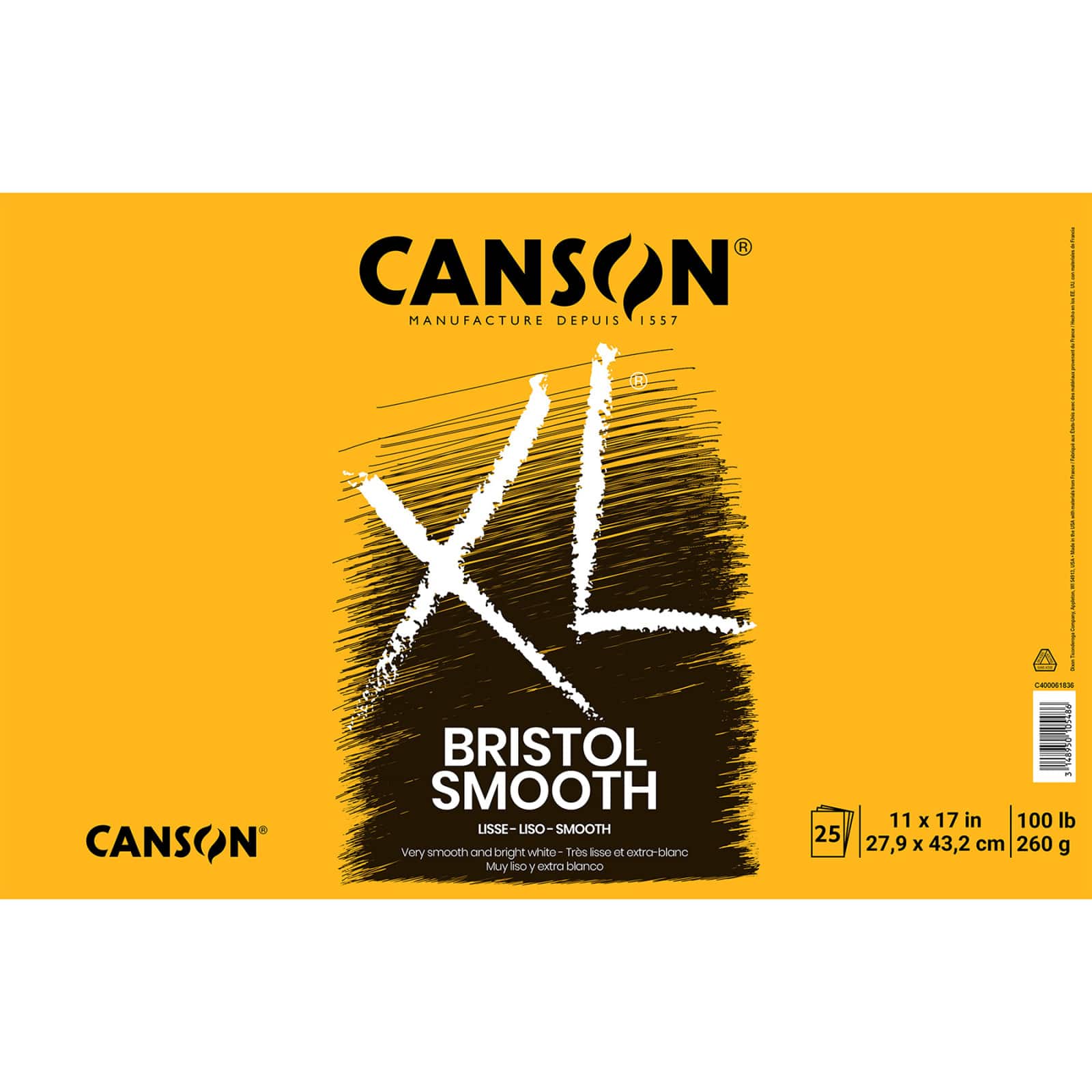 Canson® XL® Bristol Smooth Pad