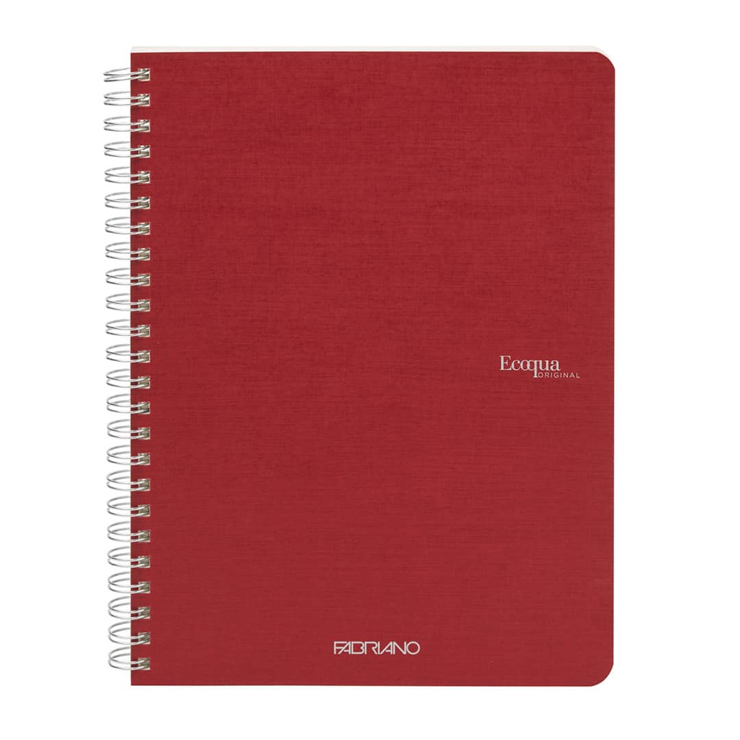 Fabriano® EcoQua Spiral Bound Lined Notebook