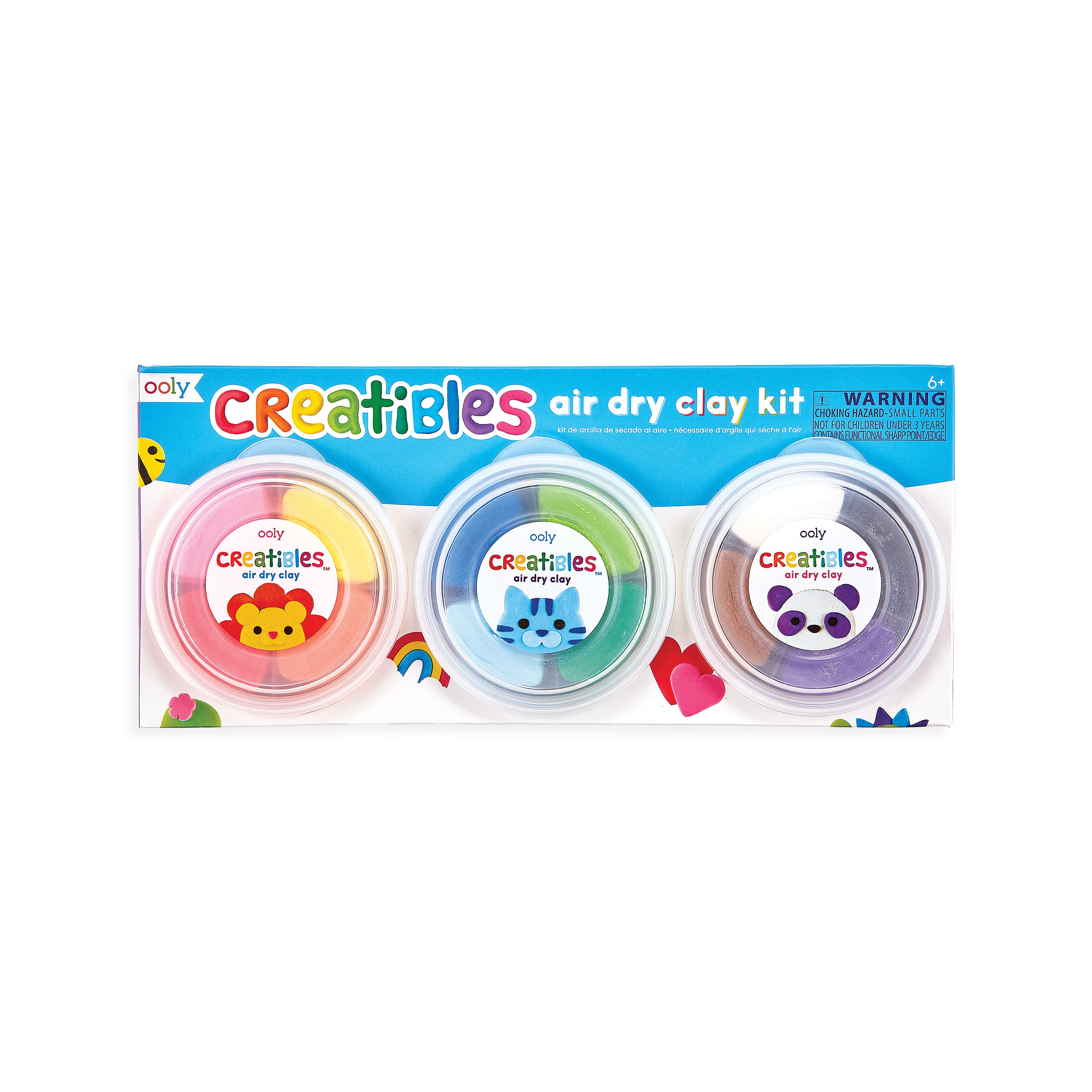 OOLY Creatibles D.I.Y. Air-Dry Clay Kit Set