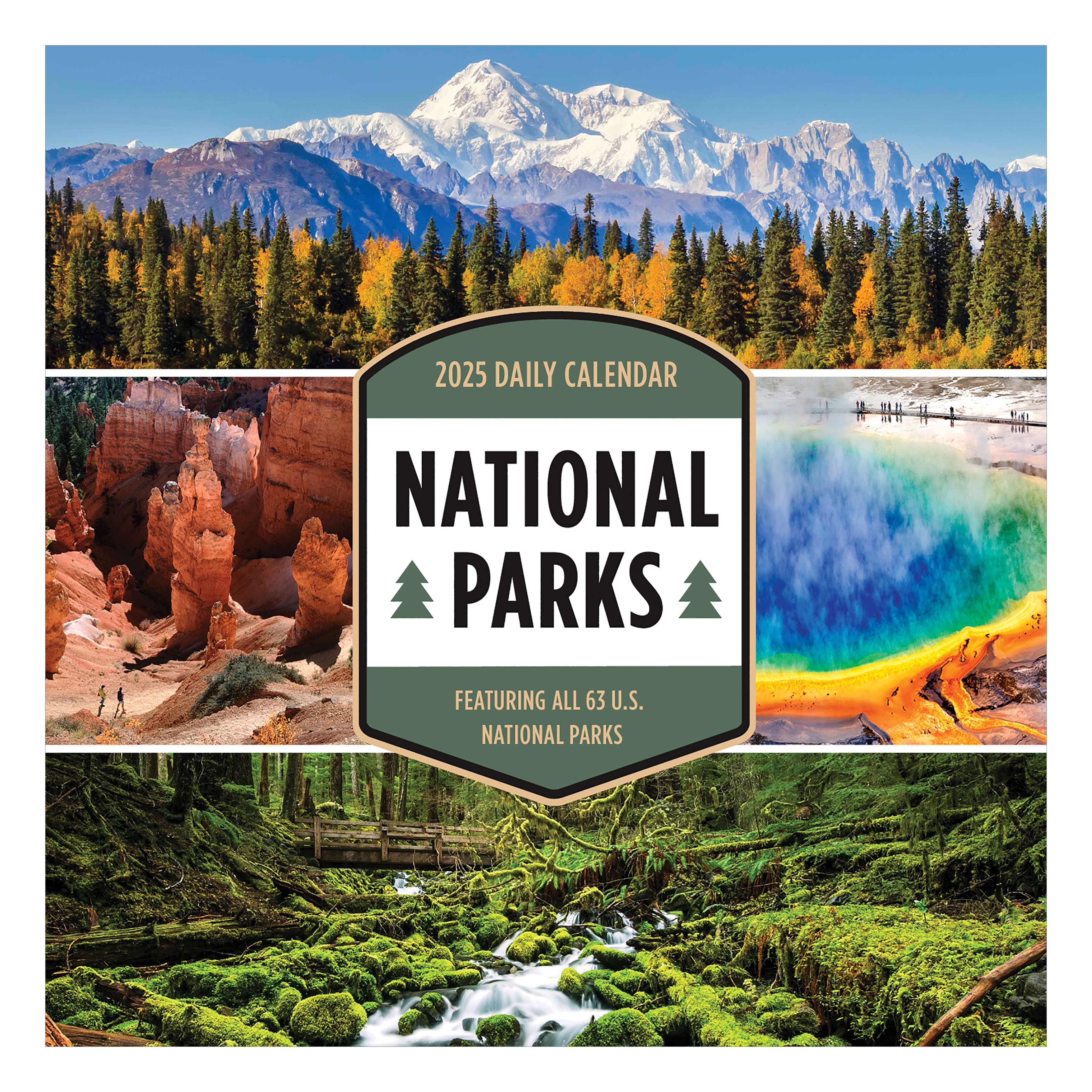 TF Publishing 2025 365 National Parks Daily Desktop Calendar Michaels