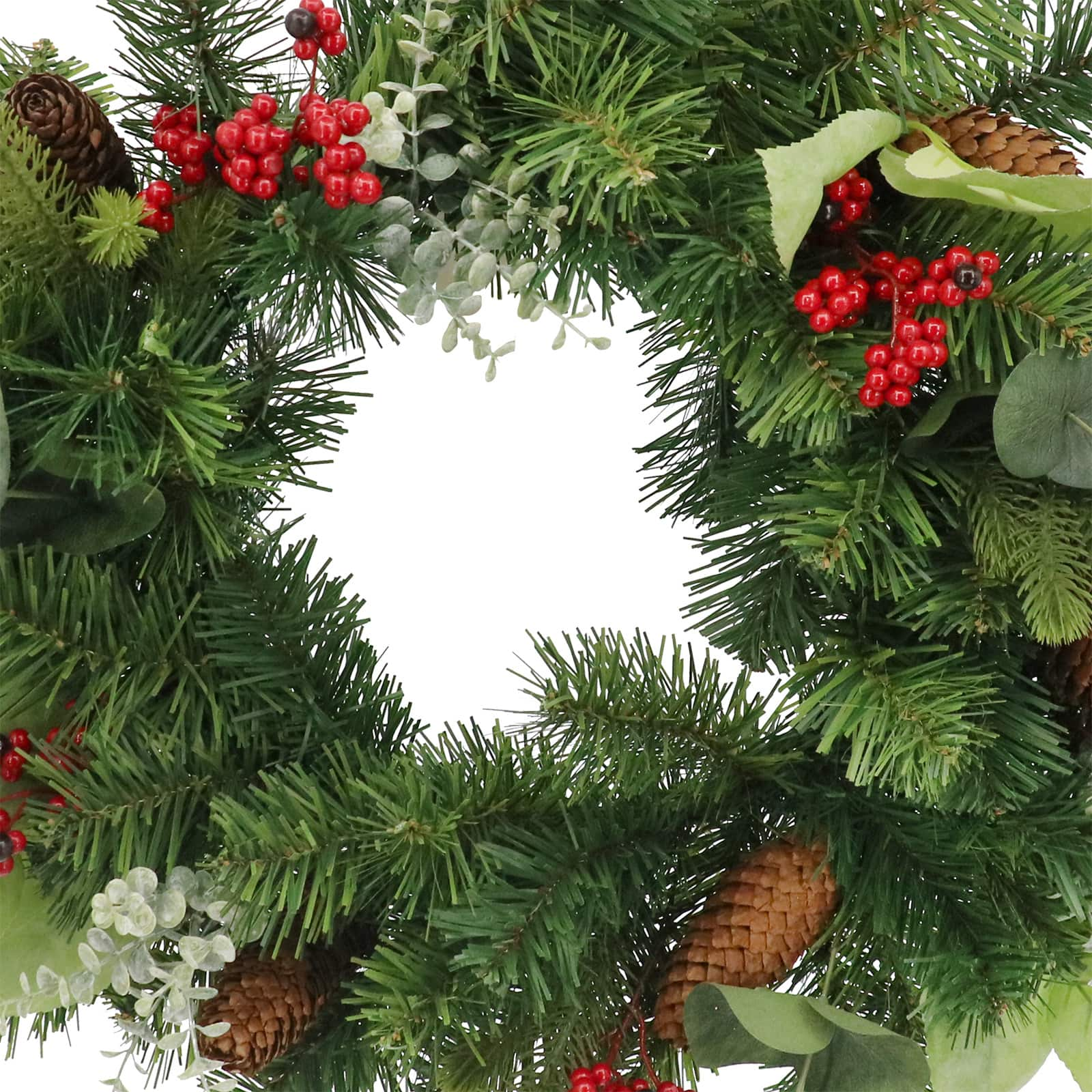 24&#x22; Red Berry Wreath by Ashland&#xAE;