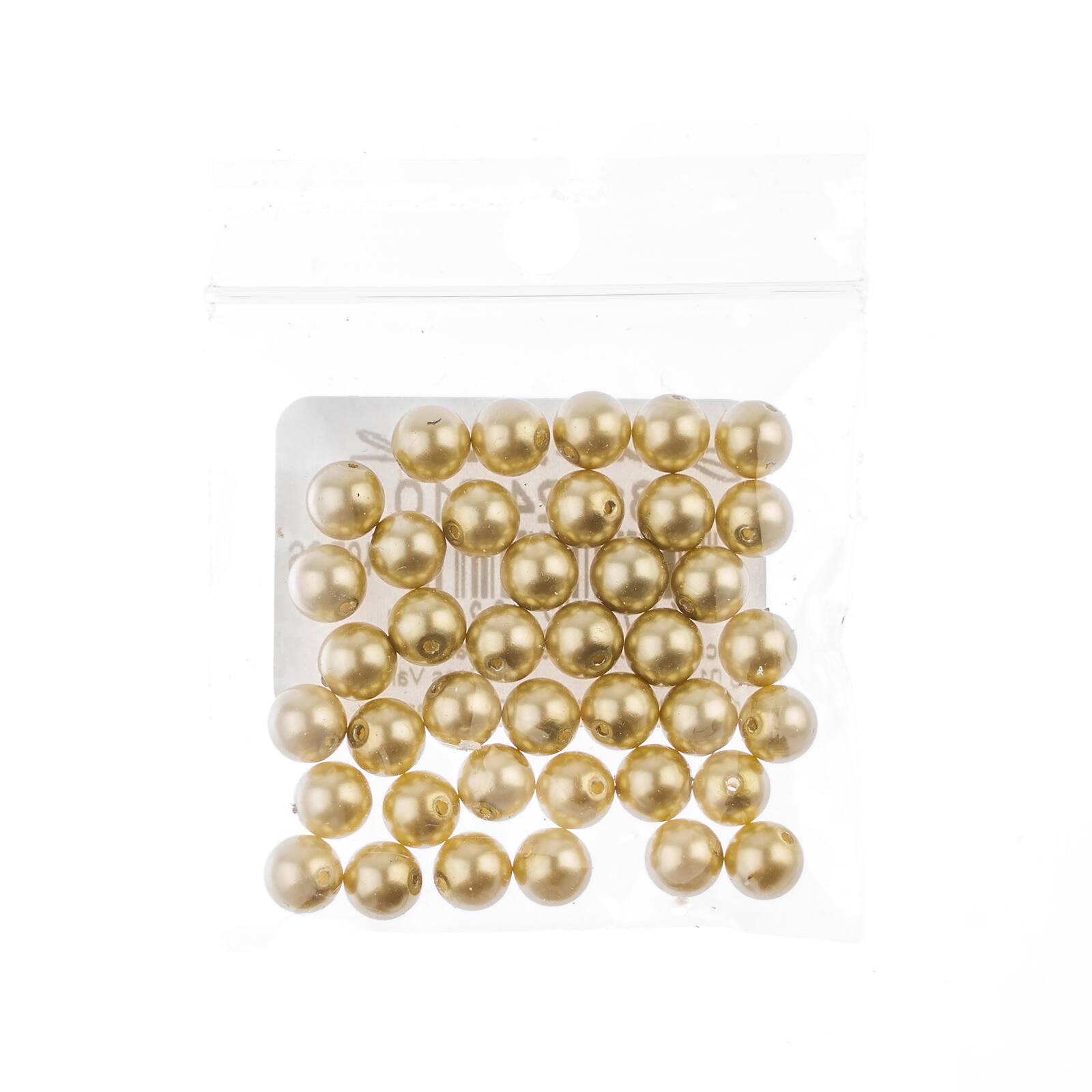 Preciosa Maxima 6mm Glass Nacre Pearls, 40ct.