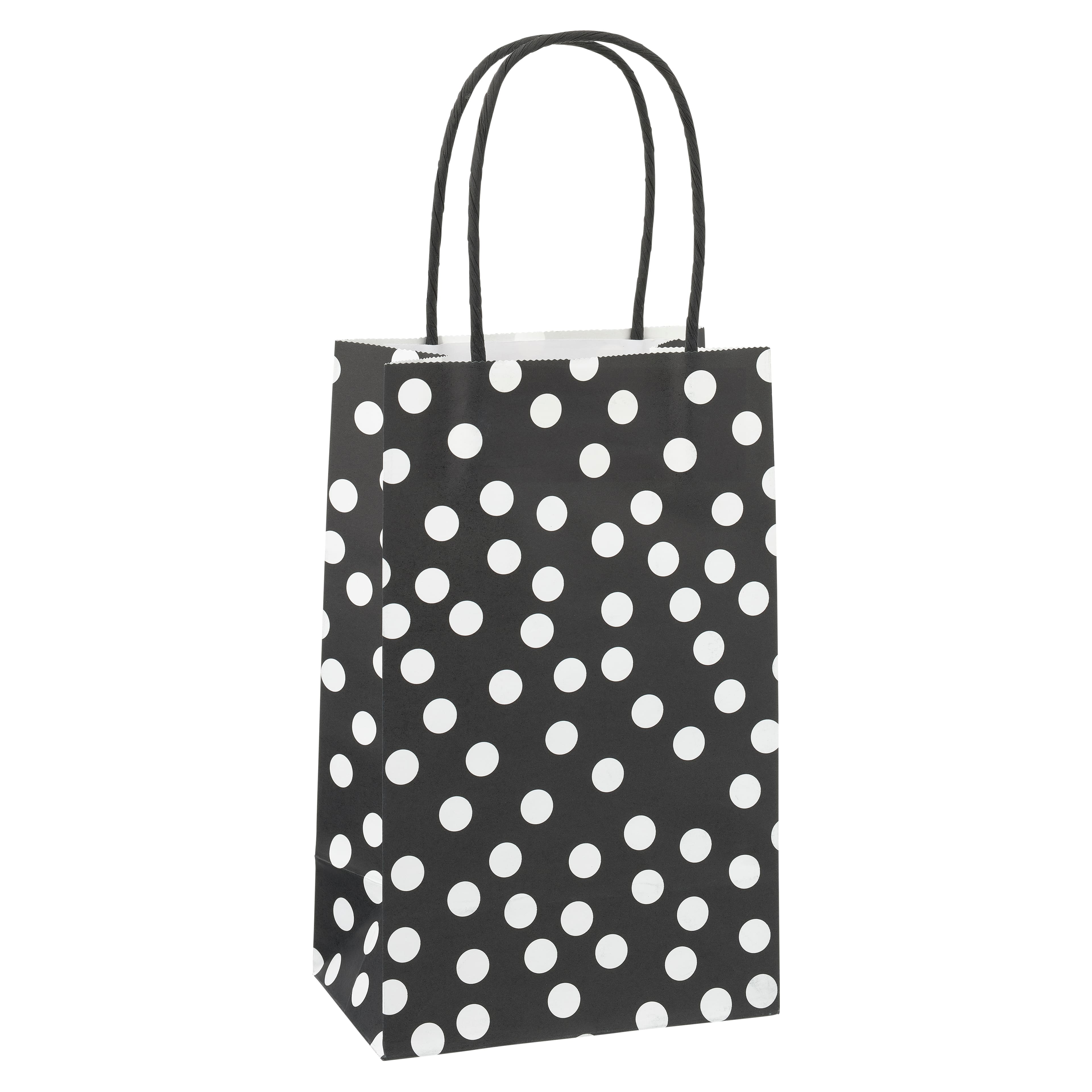 8 Packs: 13 ct. (104 total) Small Polka Dots Gift Bags by Celebrate It&#x2122;