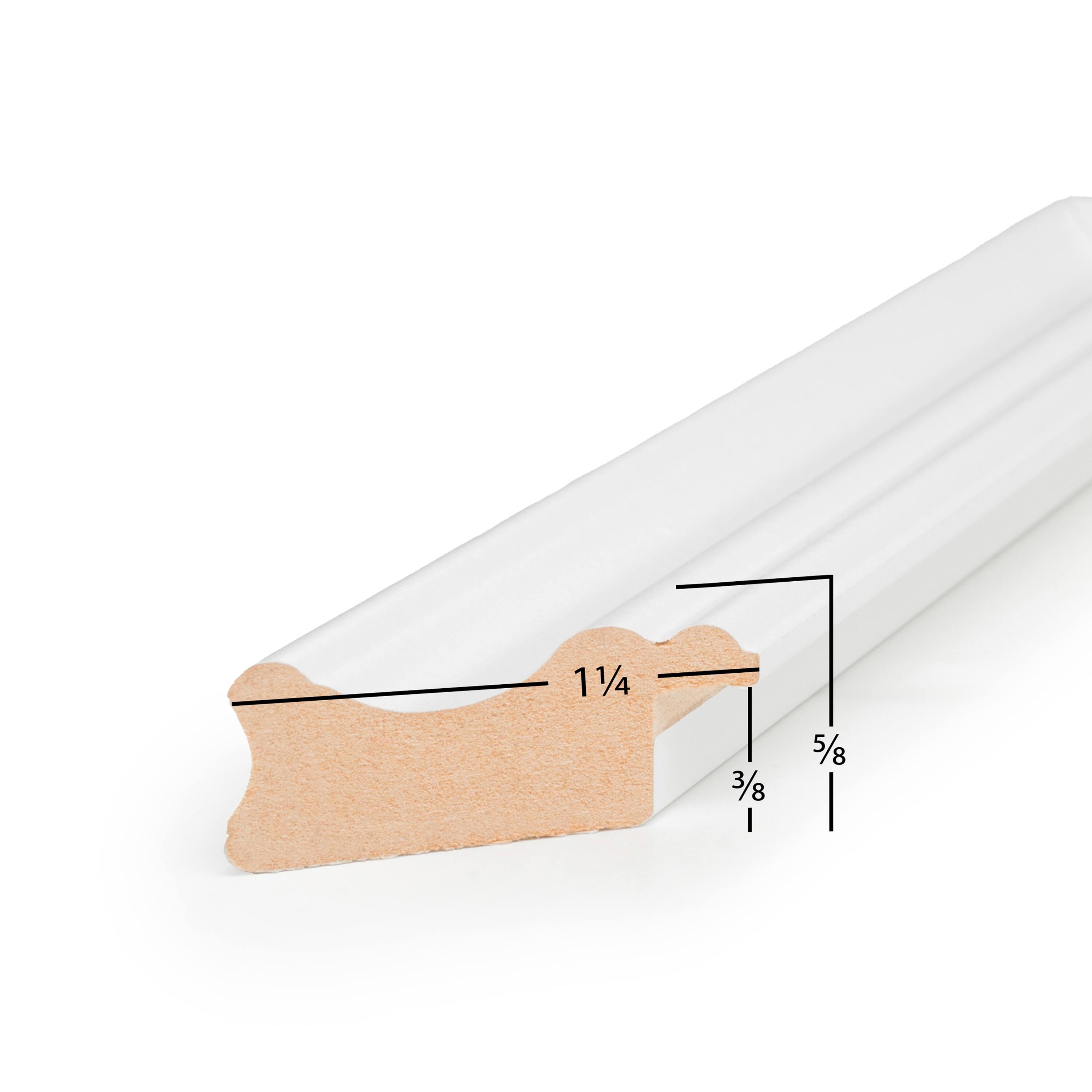 Frame USA Value Added White Single Image Picture Frame