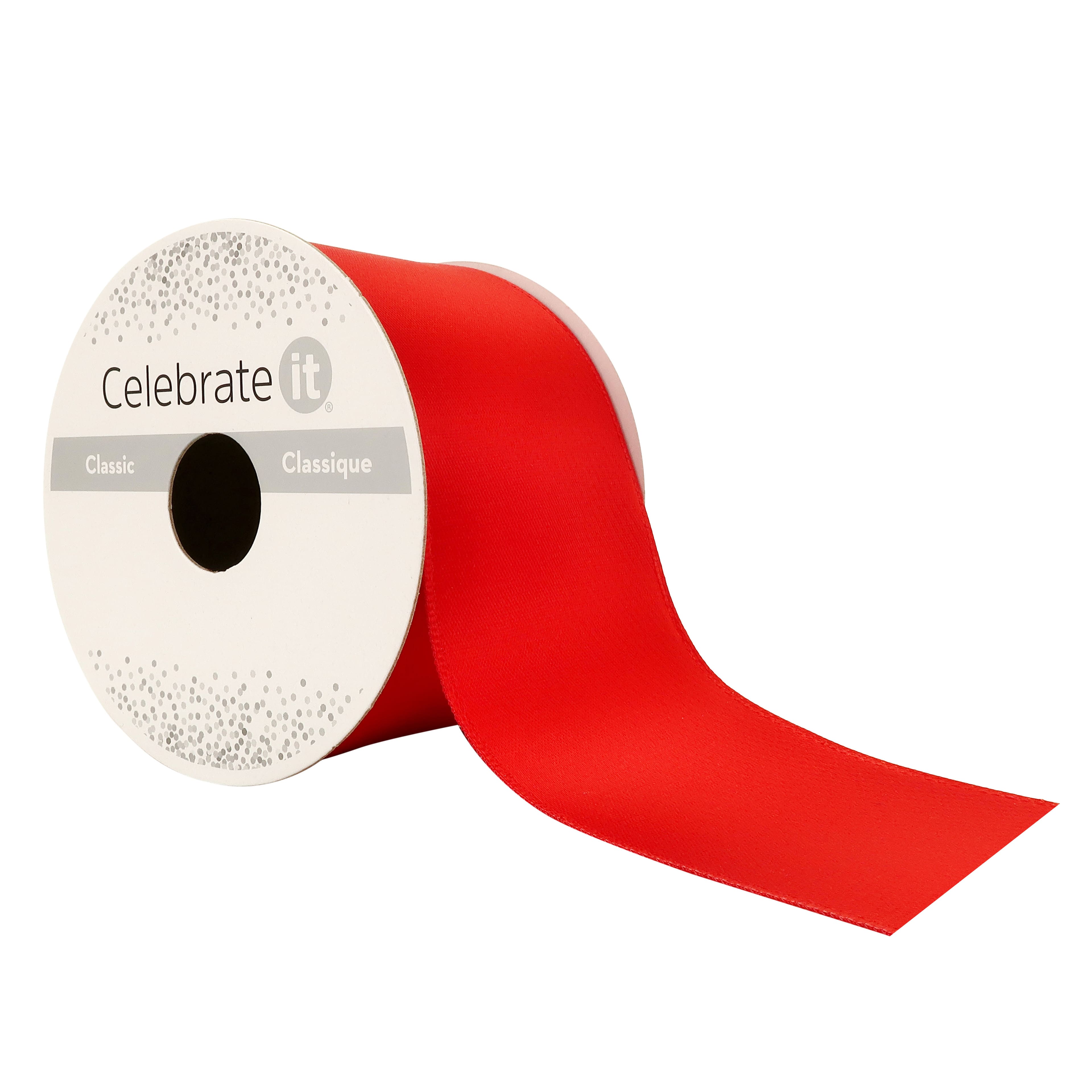 12 Pack: 2&#x22; x 3yd. Satin Wired Ribbon by Celebrate It&#xAE;