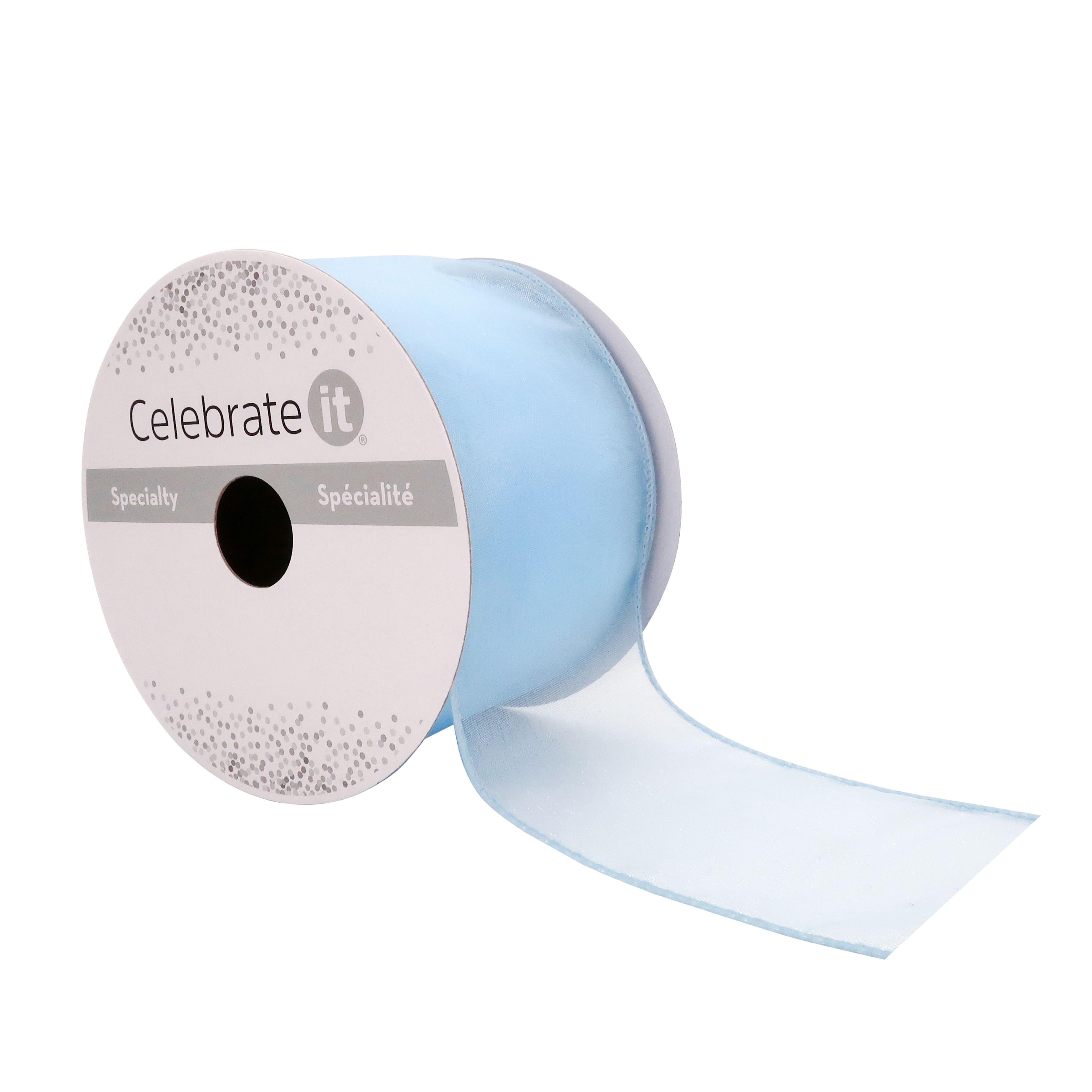 12 Pack: 2.5&#x22; x 10yd. Shimmer Wired Ribbon by Celebrate It&#xAE; Specialty