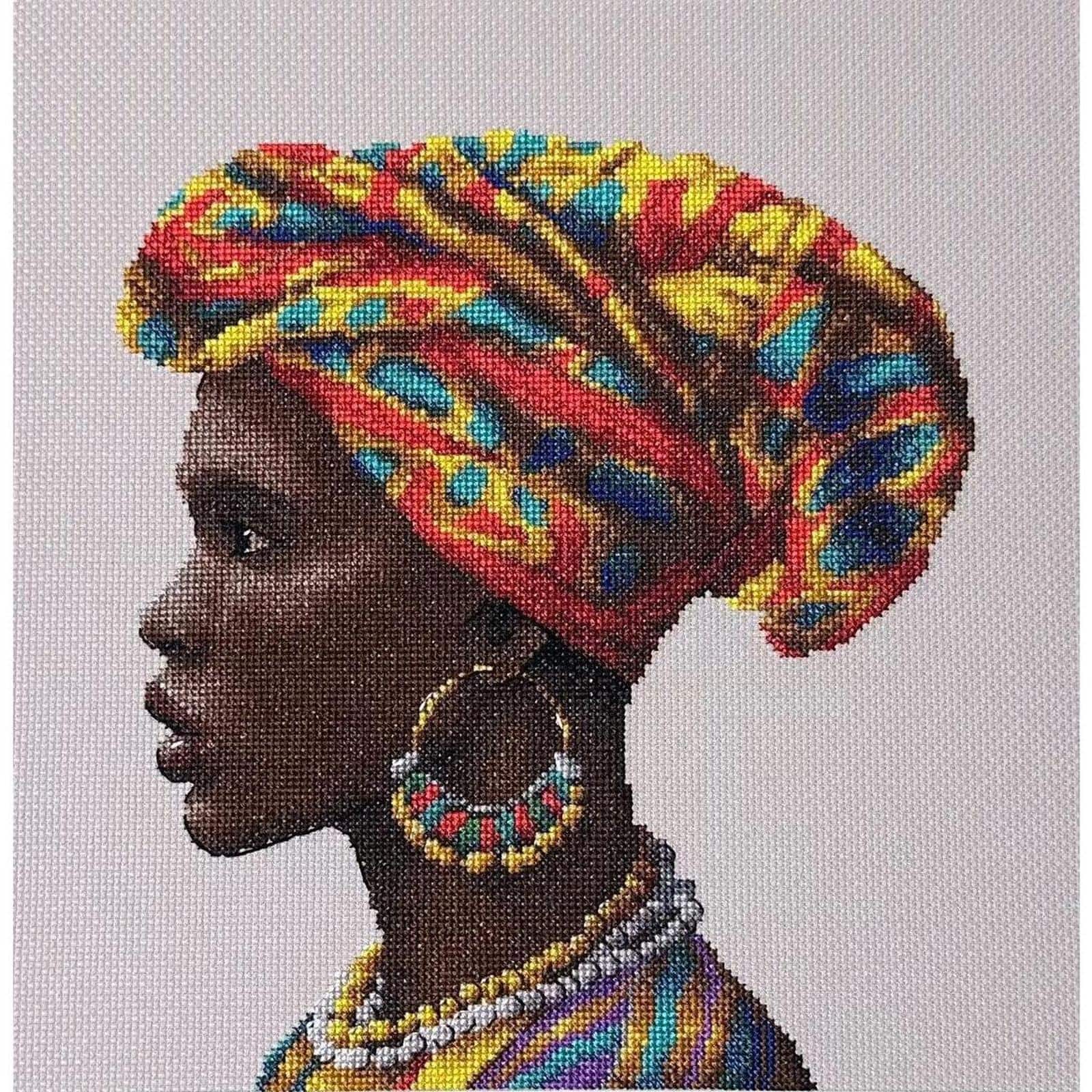 RIOLIS Amazing Africa Women Counted Cross Stitch Kit