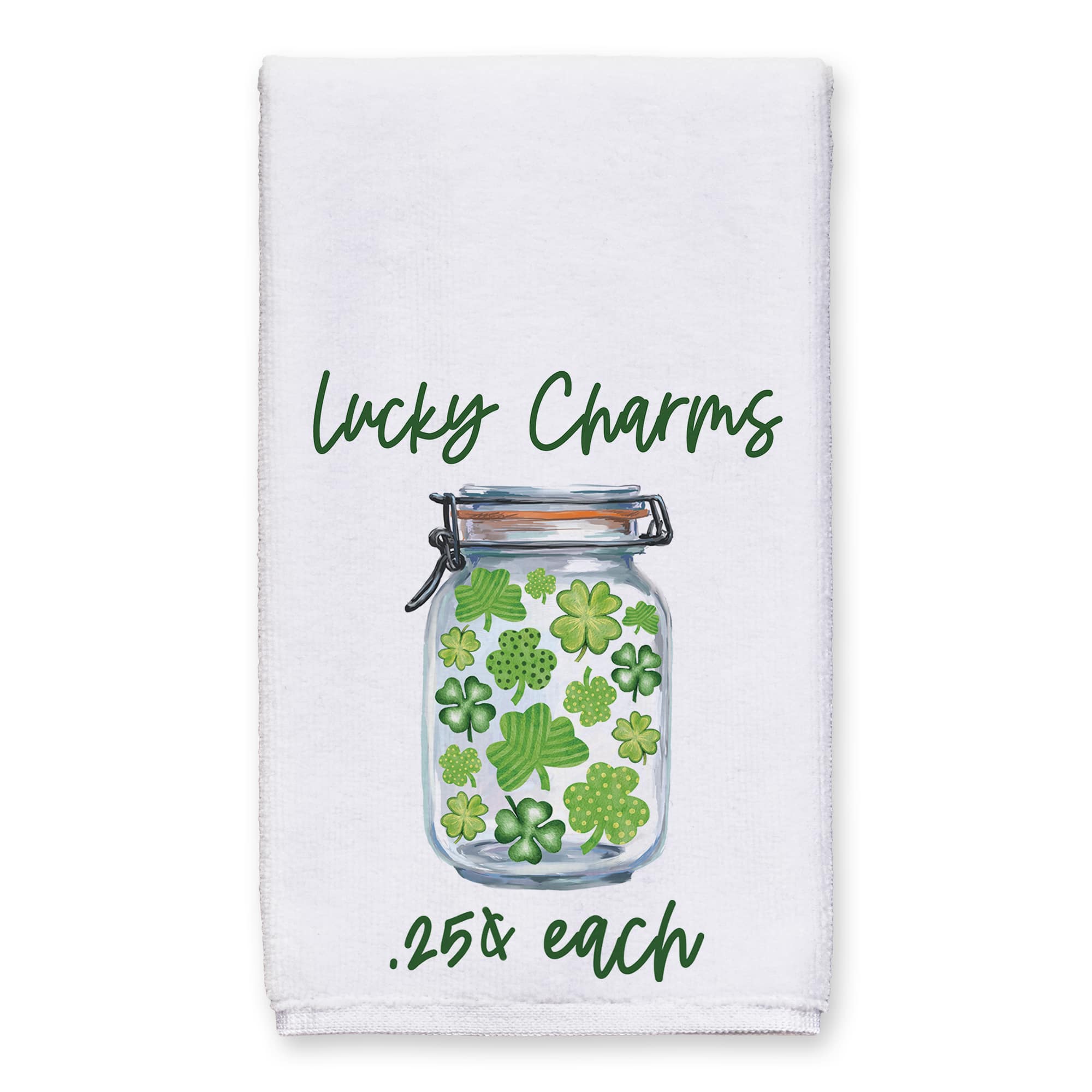 Lucky Charms Jar Tea Towel Set