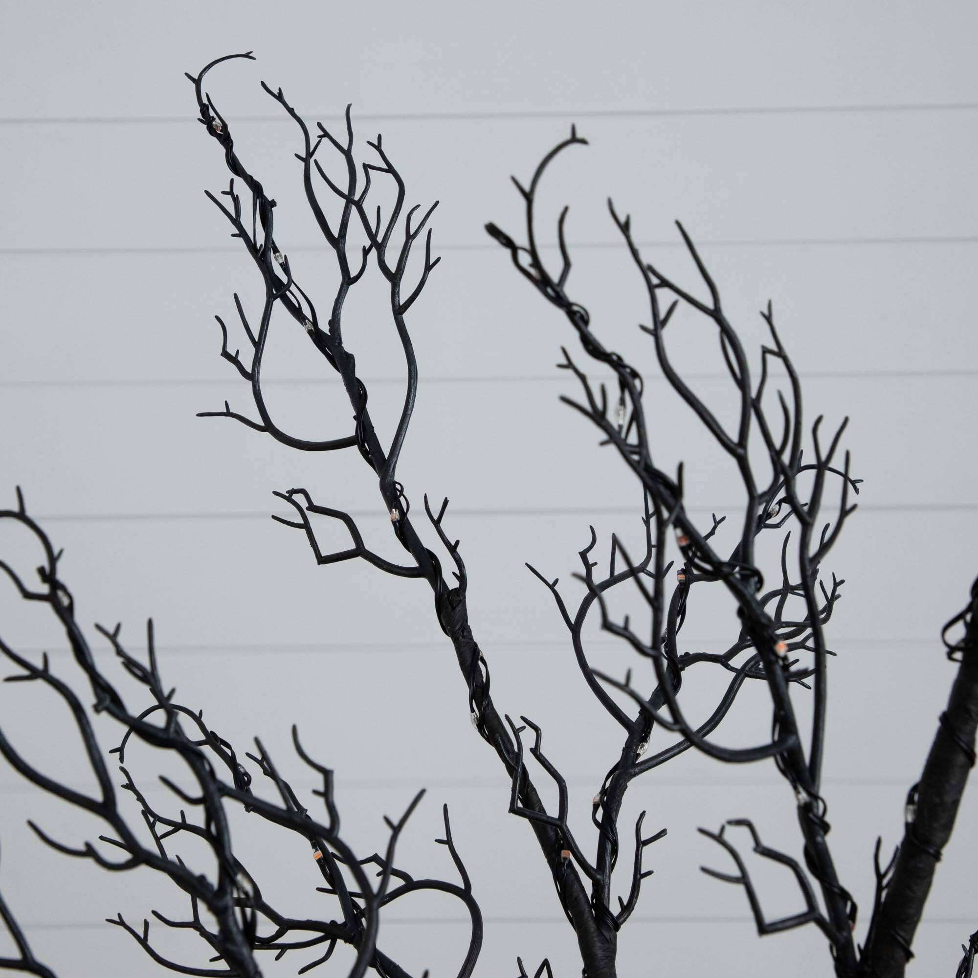 6ft. Pre-Lit Artificial Minimalist Twig Tree