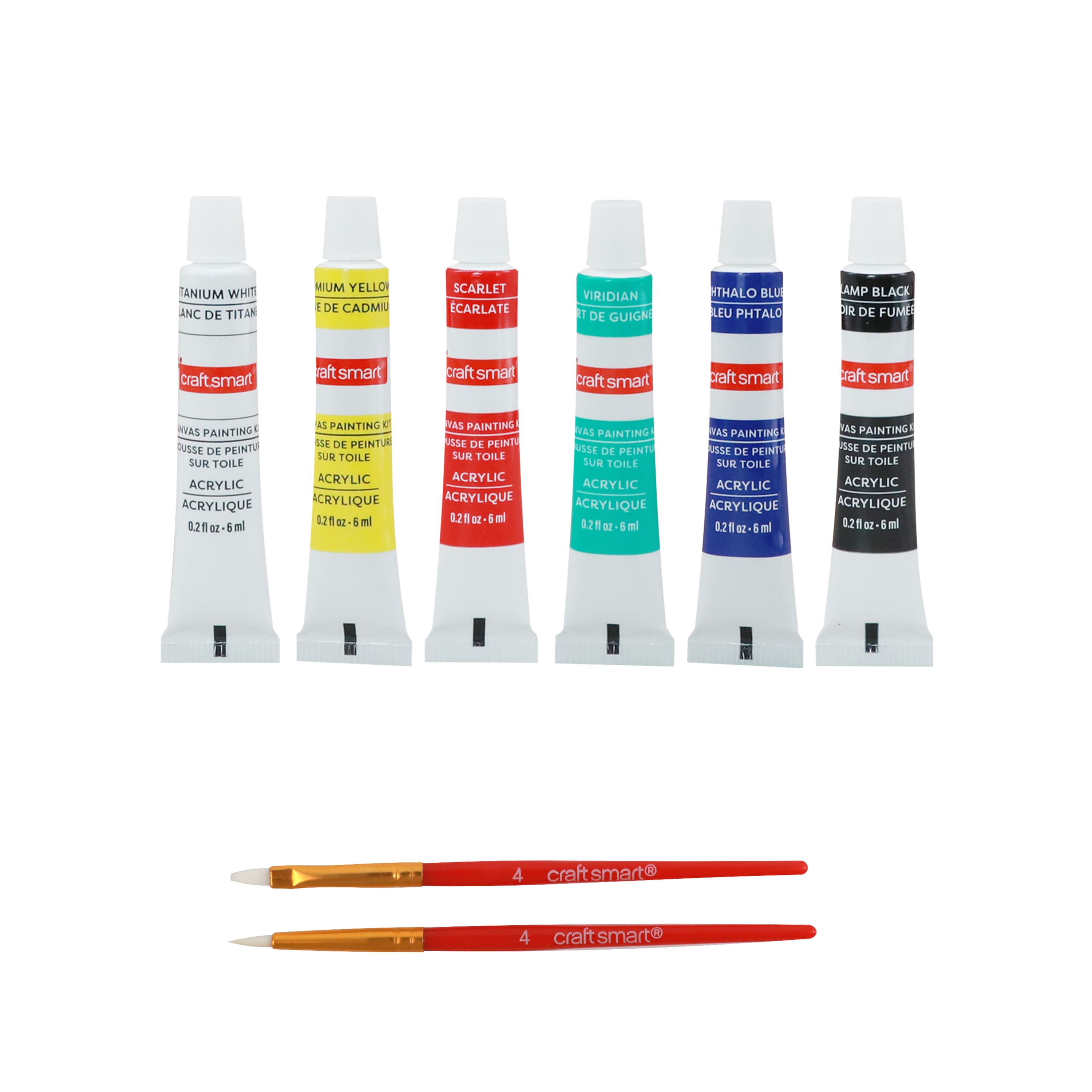 4" x 4" Dogs Canvas Painting Kit by Craft Smart®