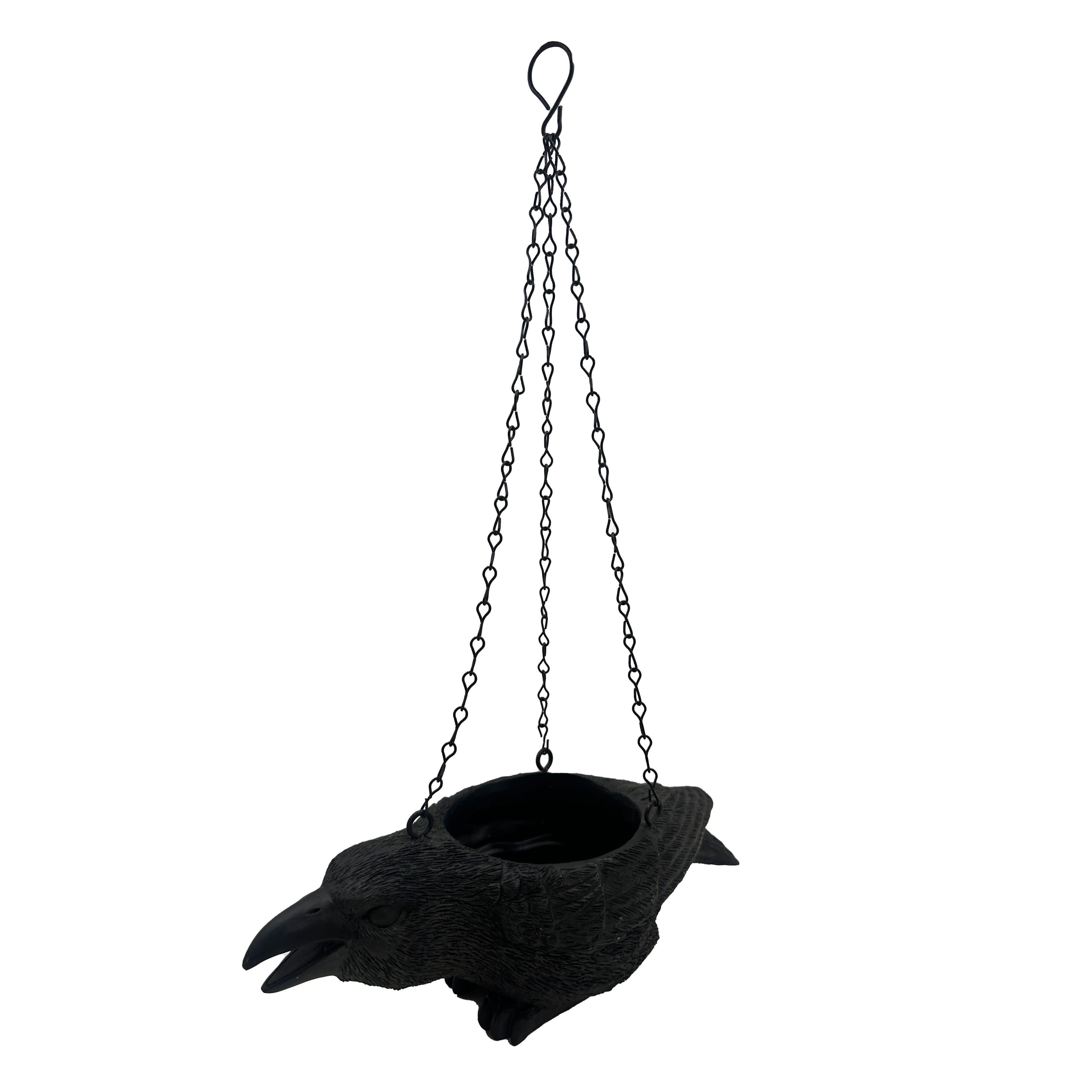 11.5&#x22; Black Crow Hanging Planter by Ashland&#xAE;