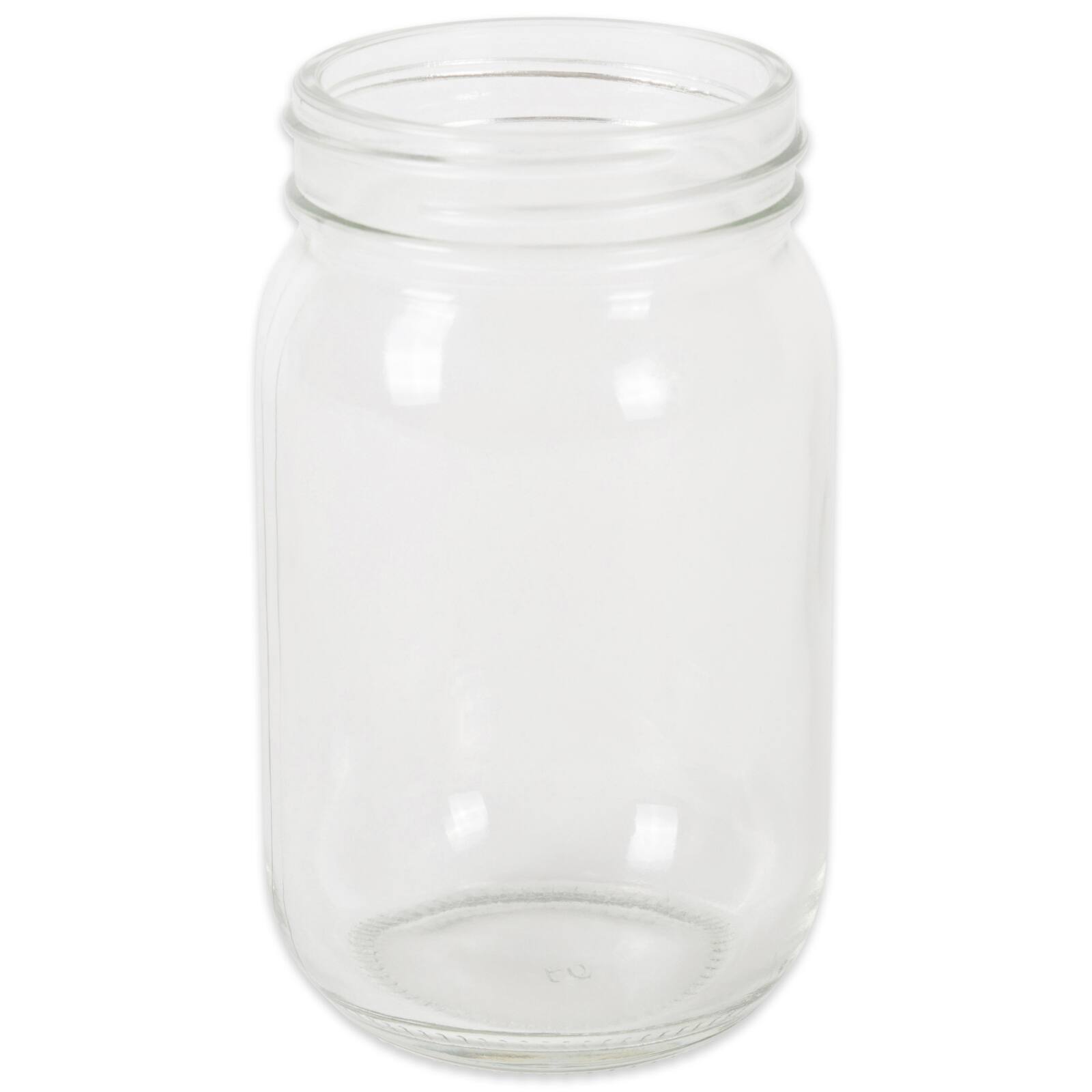 Antique White Flatware Caddy With Clear Jars