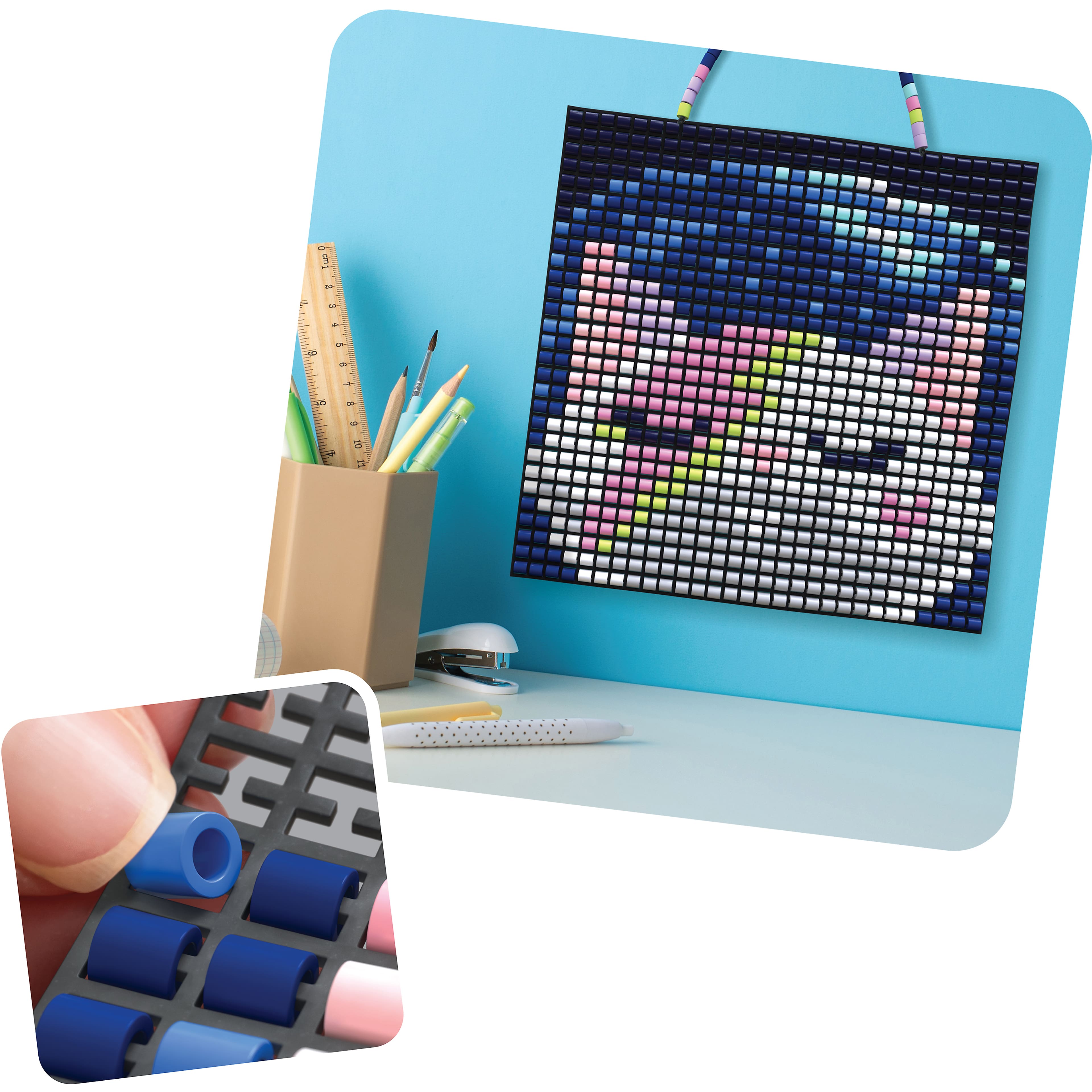 Perler&#x2122; Snappix&#x2122; Astro Kitty Bead Craft Kit