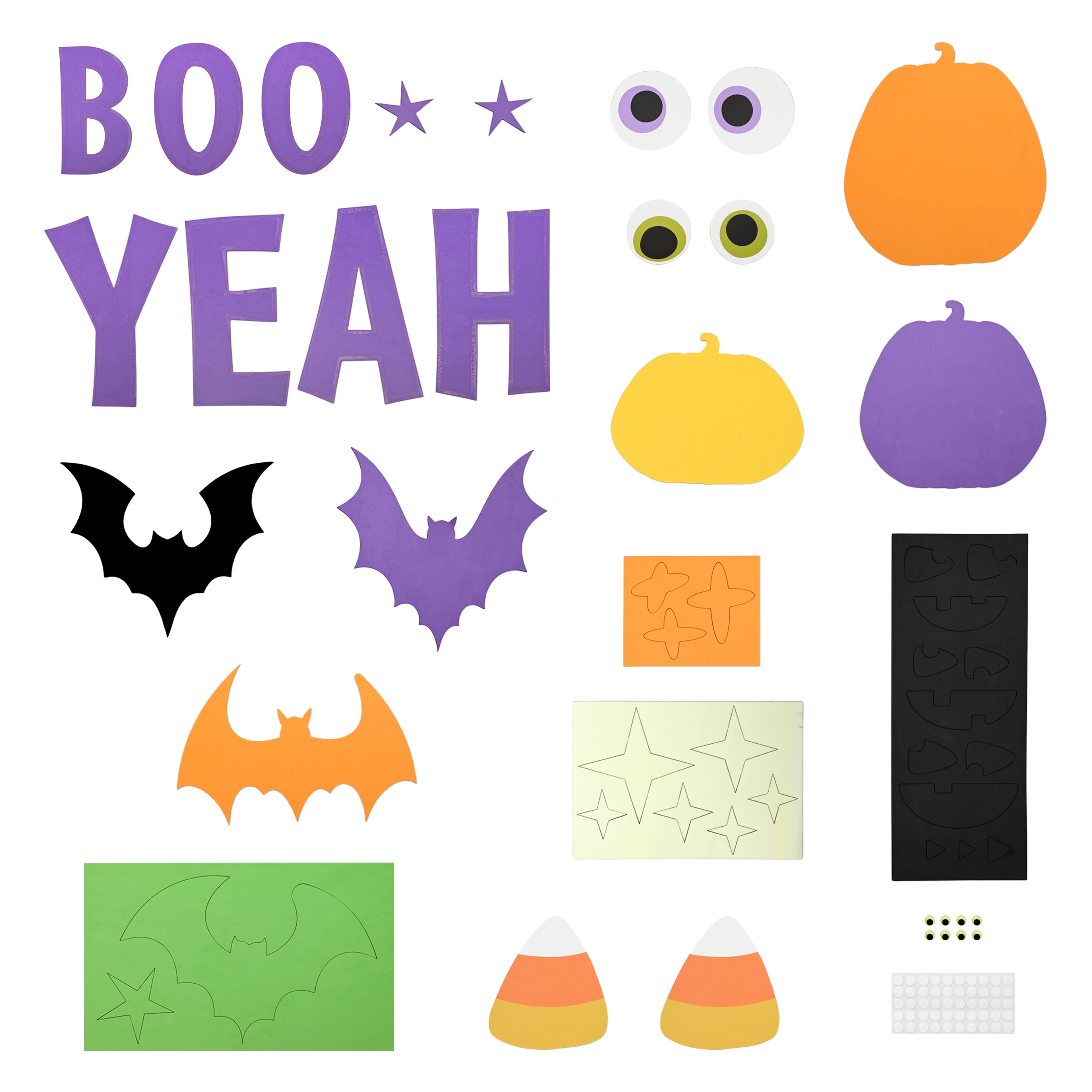 Boo Yeah Glow-in-the-Dark Door D&#xE9;cor by Creatology&#x2122;