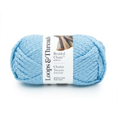 Braided Chain™ Yarn by Loops & Threads® | Michaels