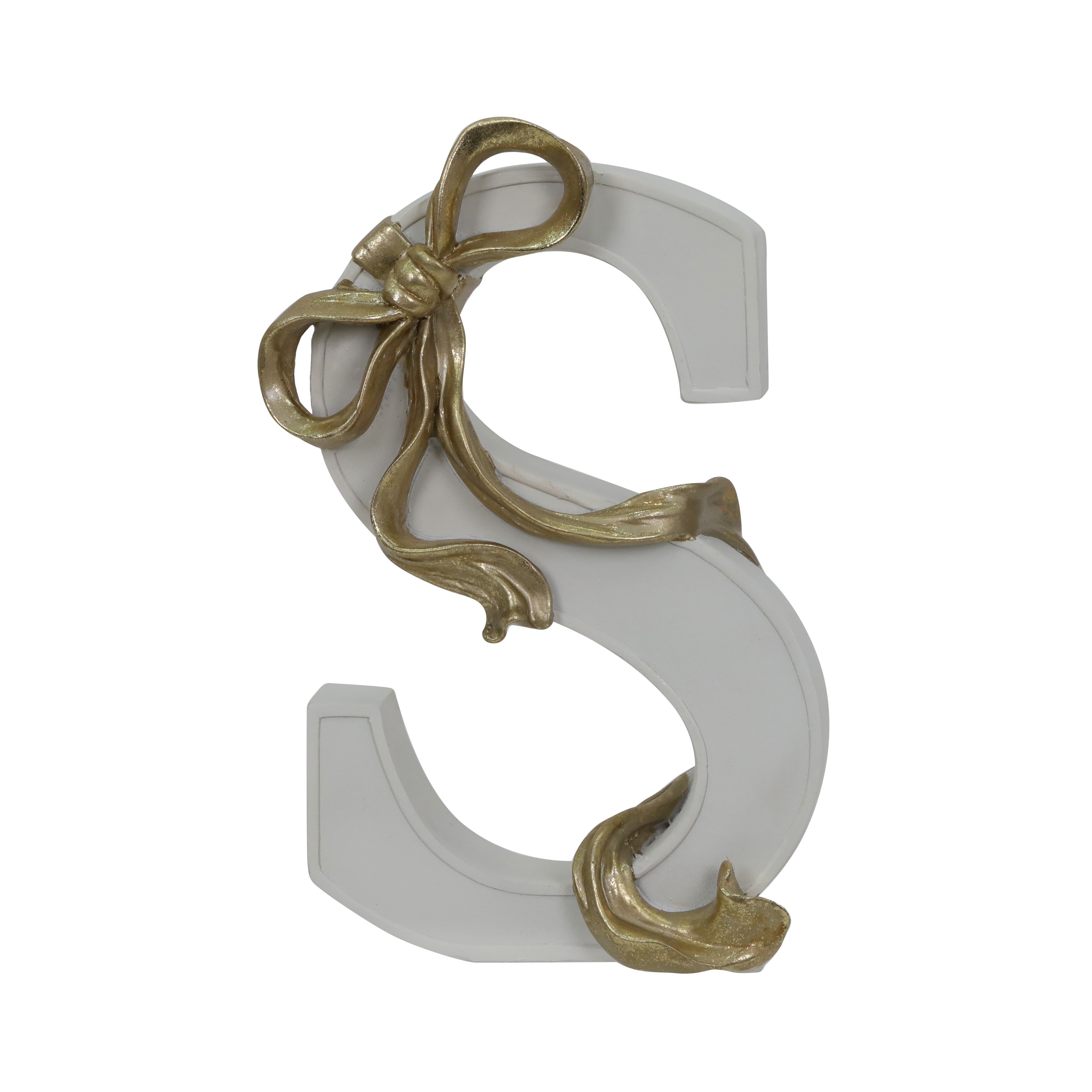 8.25&#x22; Gold Bow Monogram Letter by Ashland&#xAE;