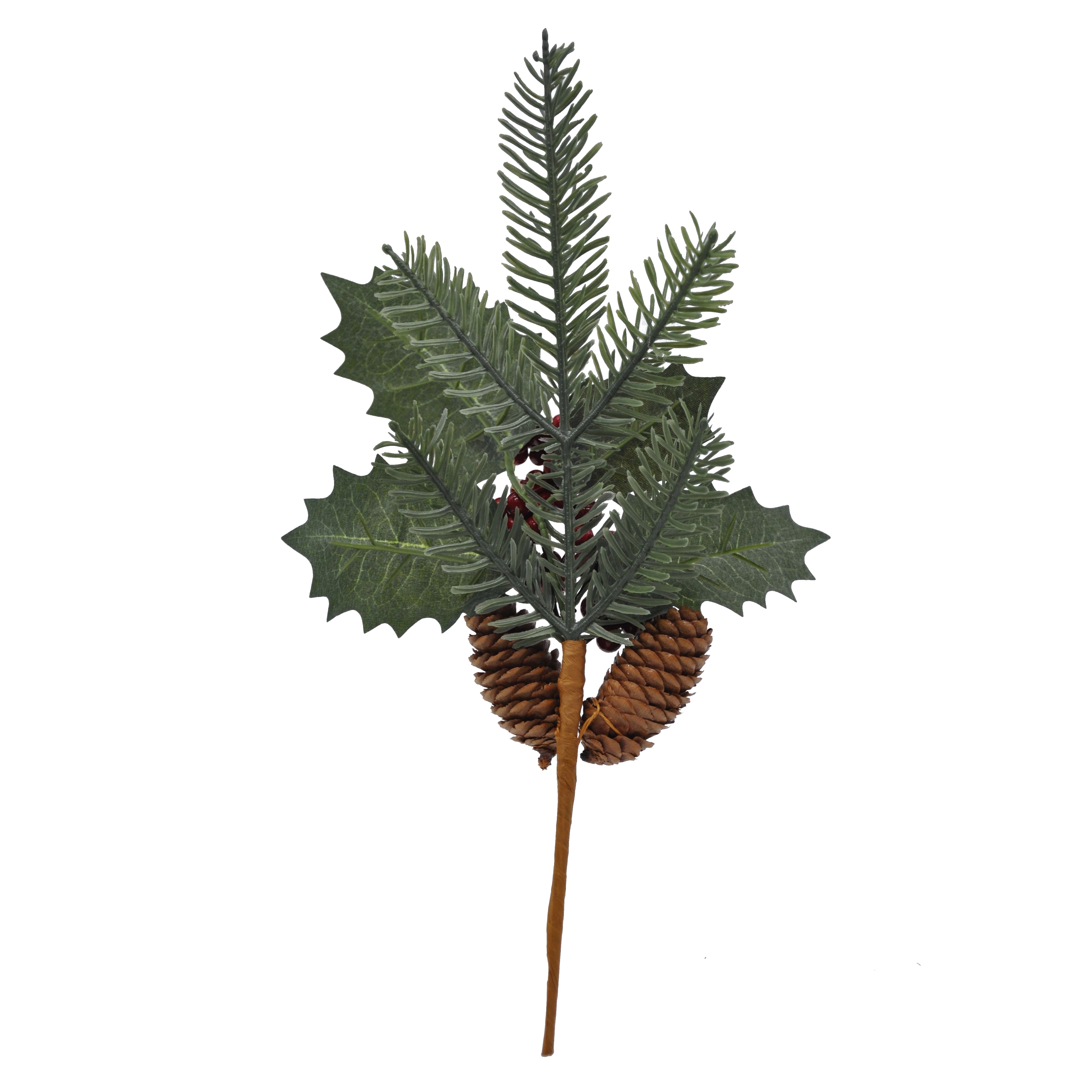 Mixed Pine, Berry, Holly &#x26; Pinecone Pick by Ashland&#xAE;