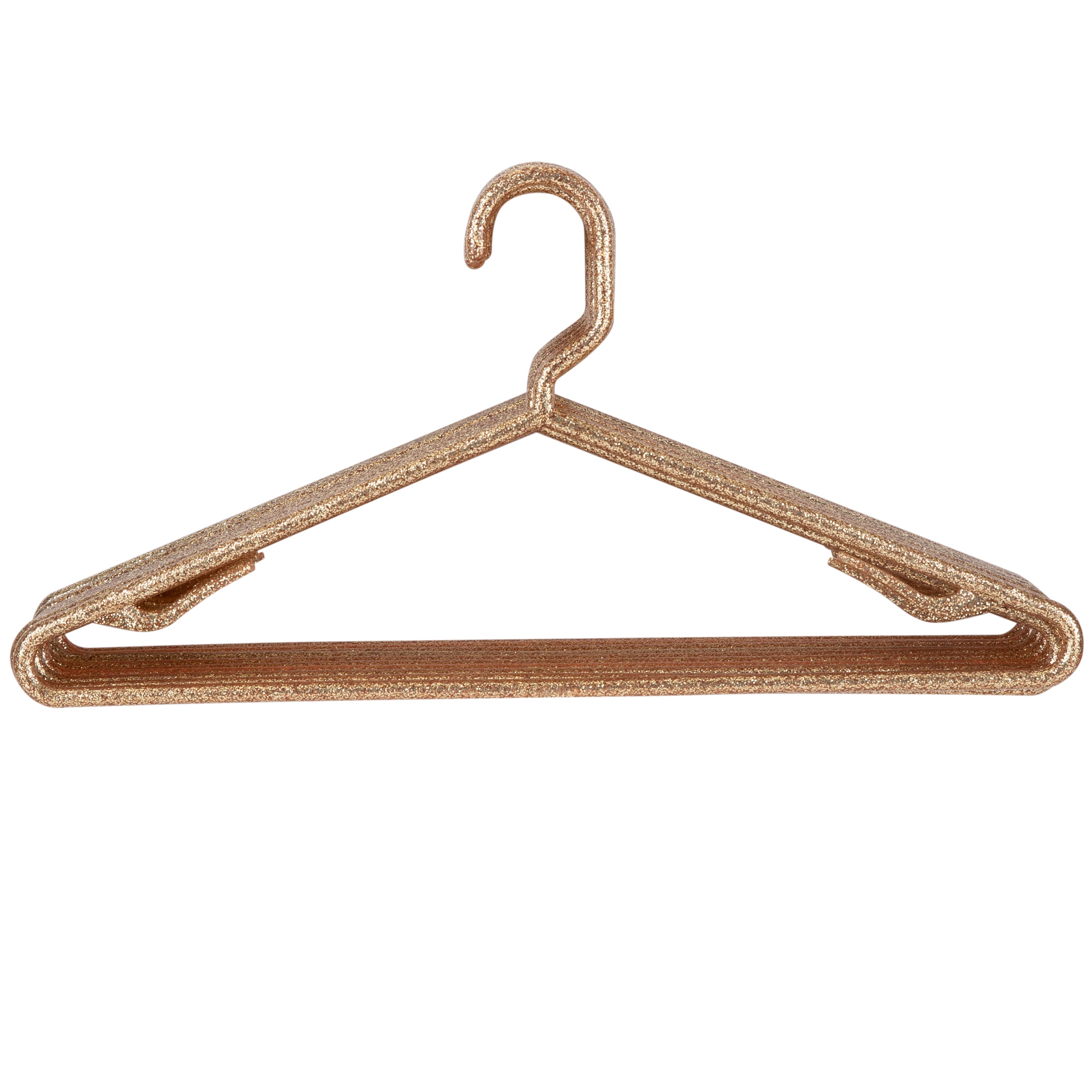 Simplify Gold Granite Look Design Hangers, 10ct.