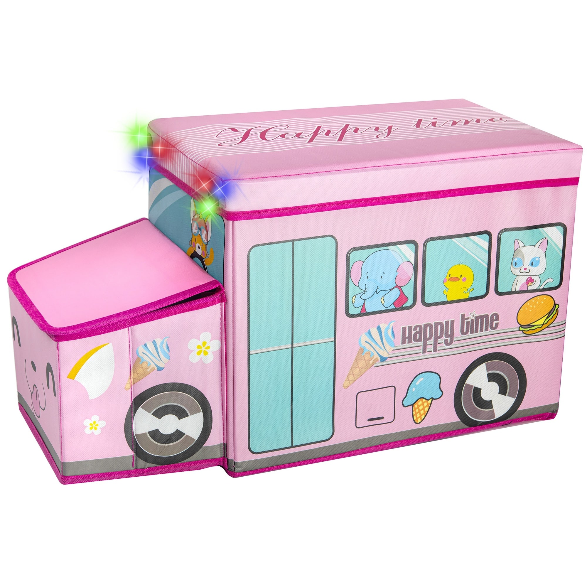 pink bus toy