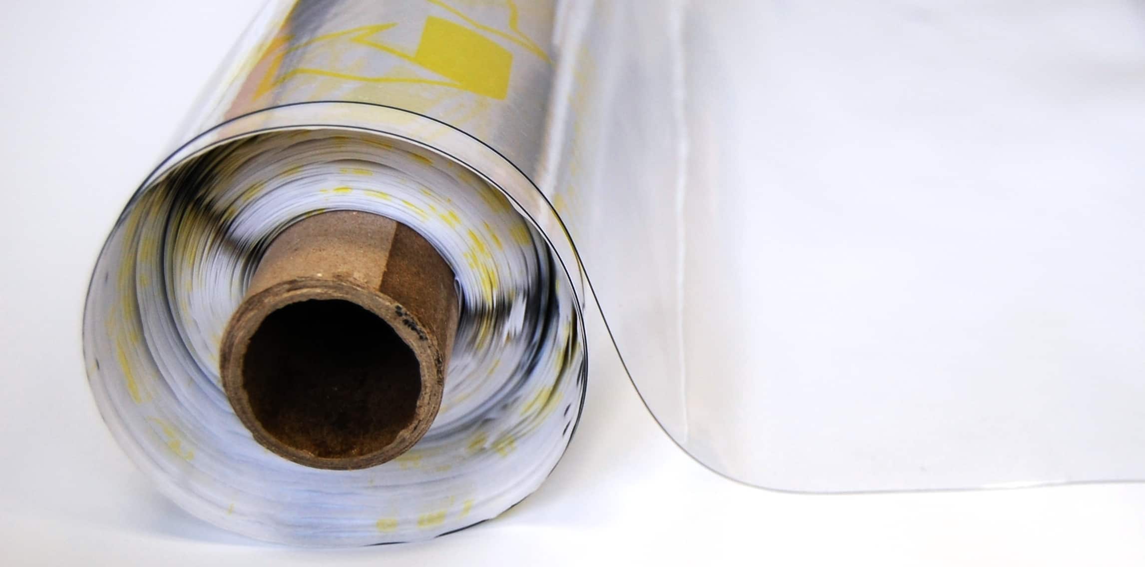 Vinyl-It 54" x 15yd. Clear 16 Gauge PVC Vinyl Roll