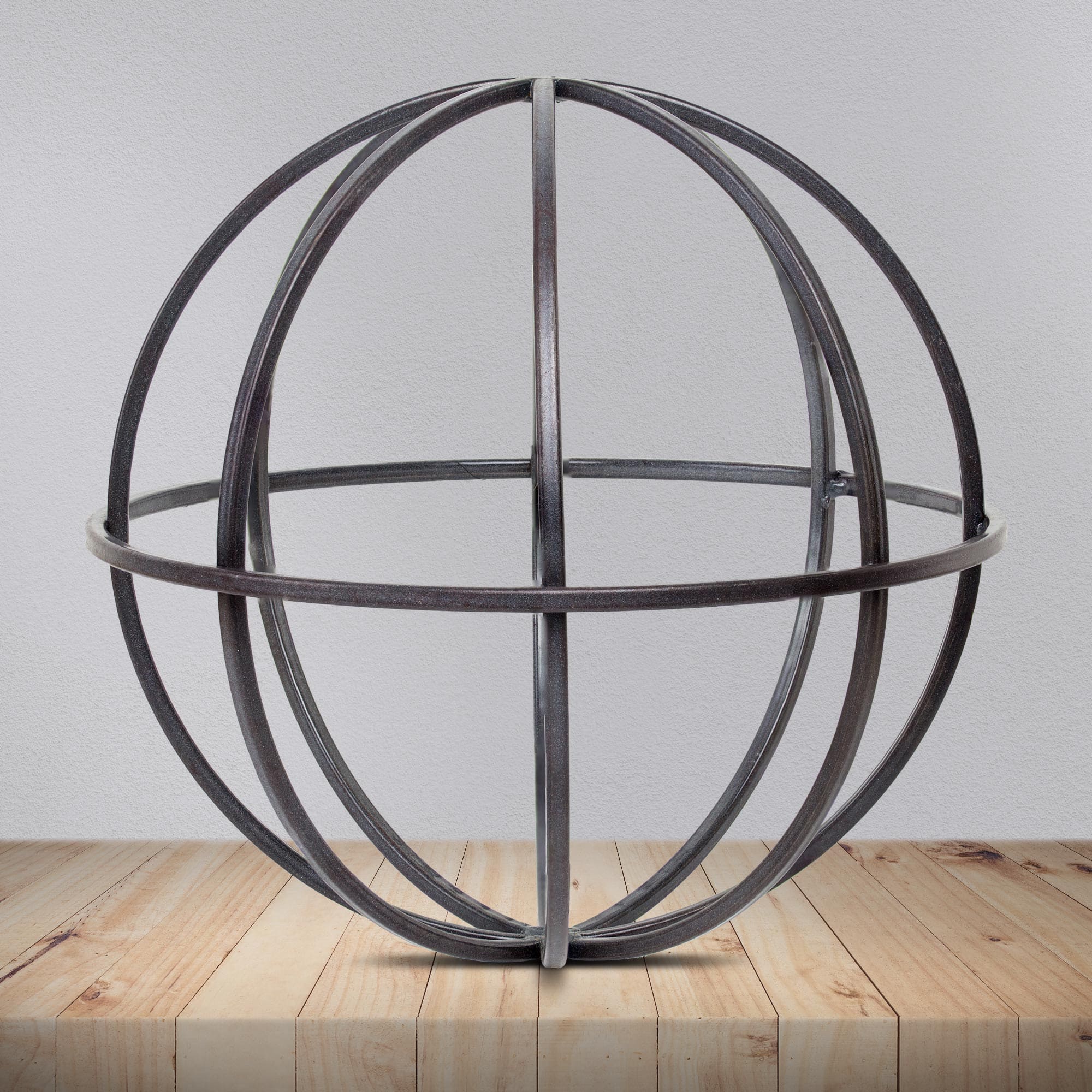 8&#x22; Metal Dyson Sphere Sculpture