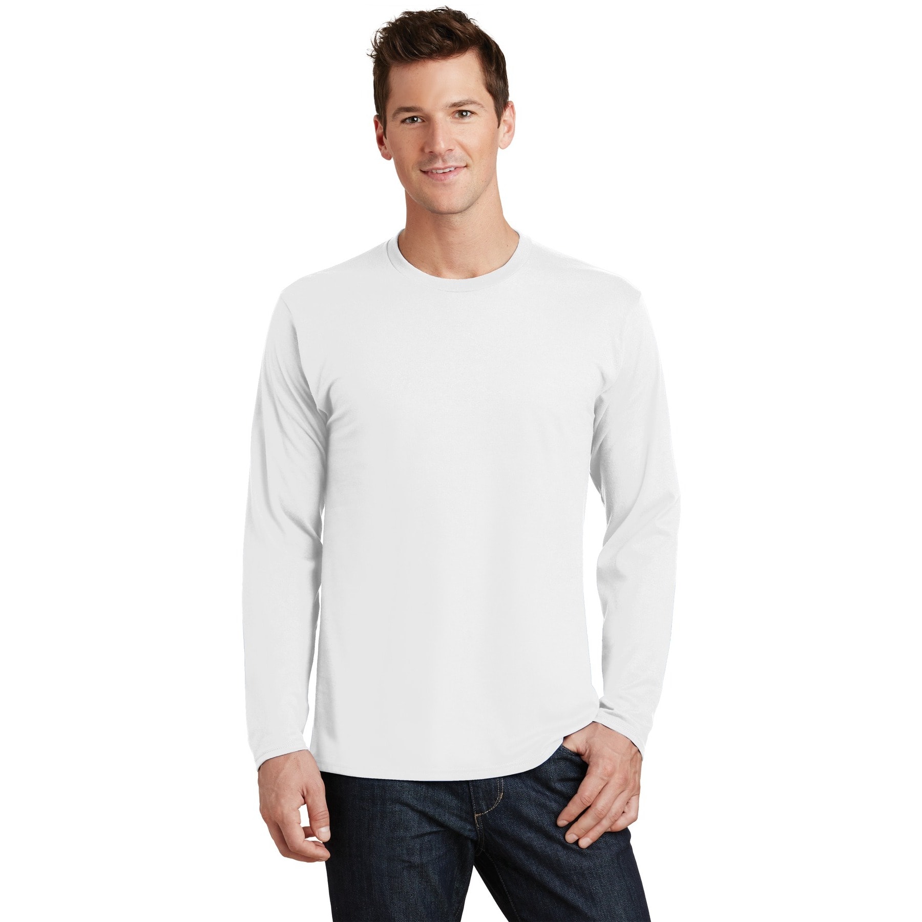 Port & Company® Fan Favorite™ Neutrals Long Sleeve T-Shirt