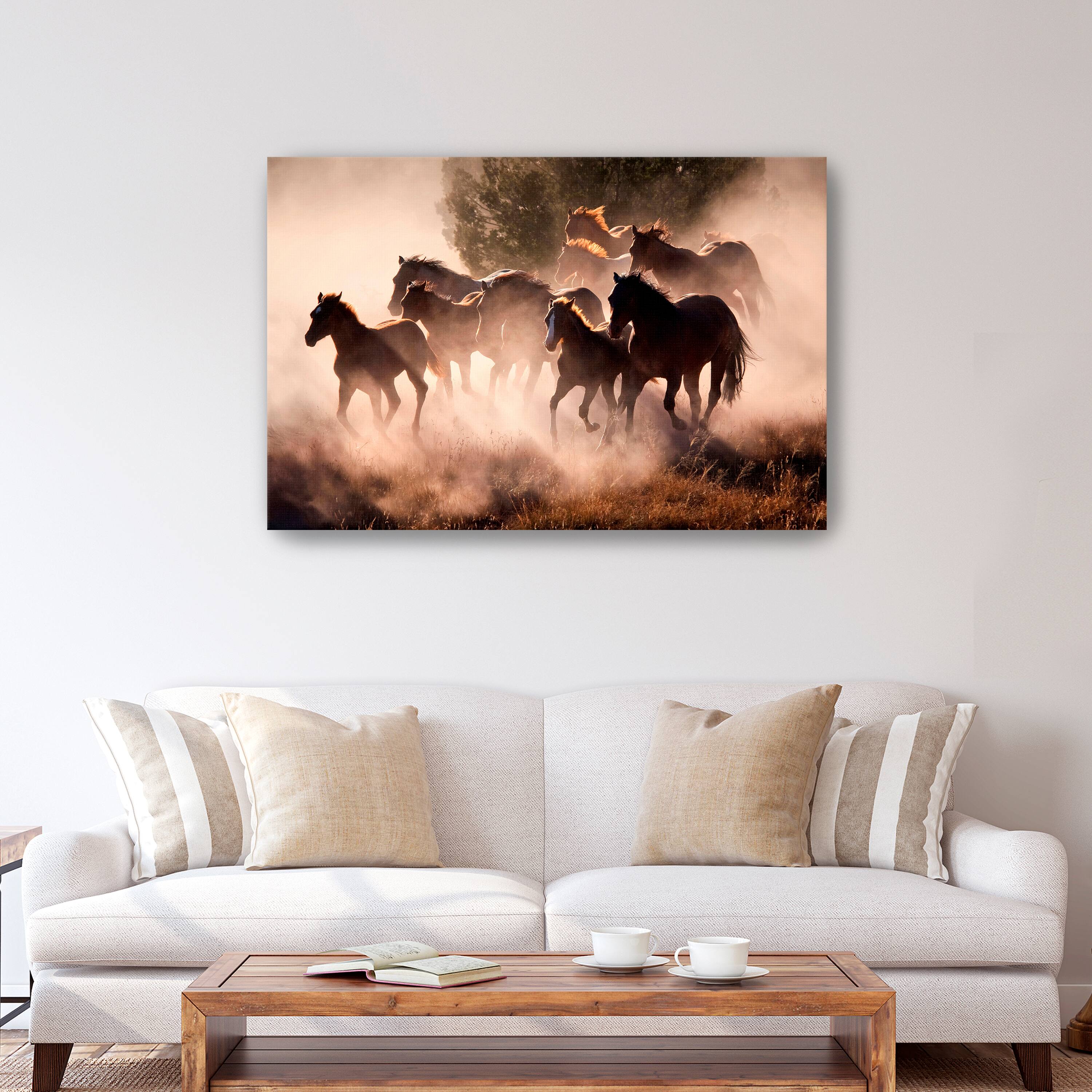 Lumaprints Horses Canvas Wall Art