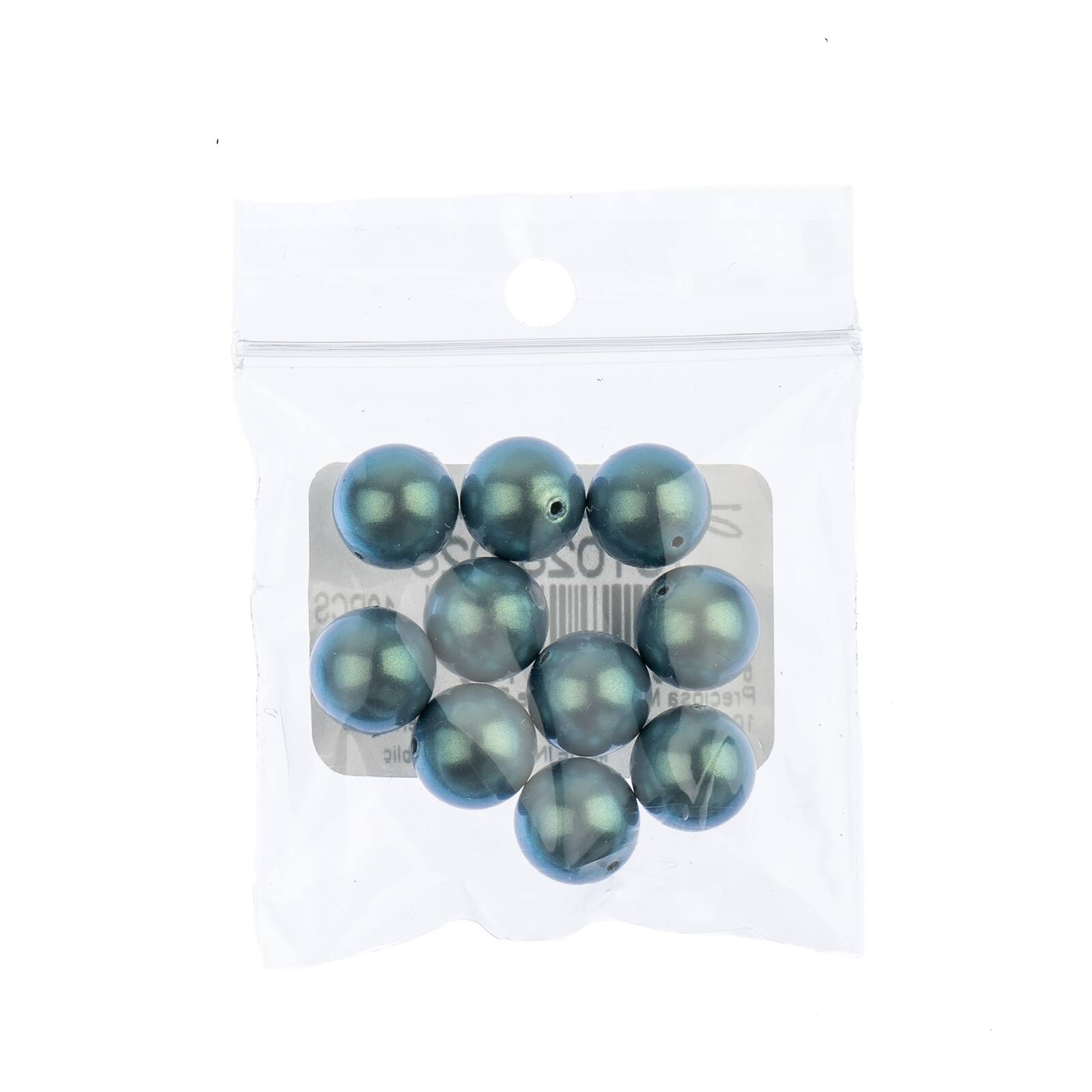 Preciosa Maxima 10mm Pearlescent Glass Nacre Pearls