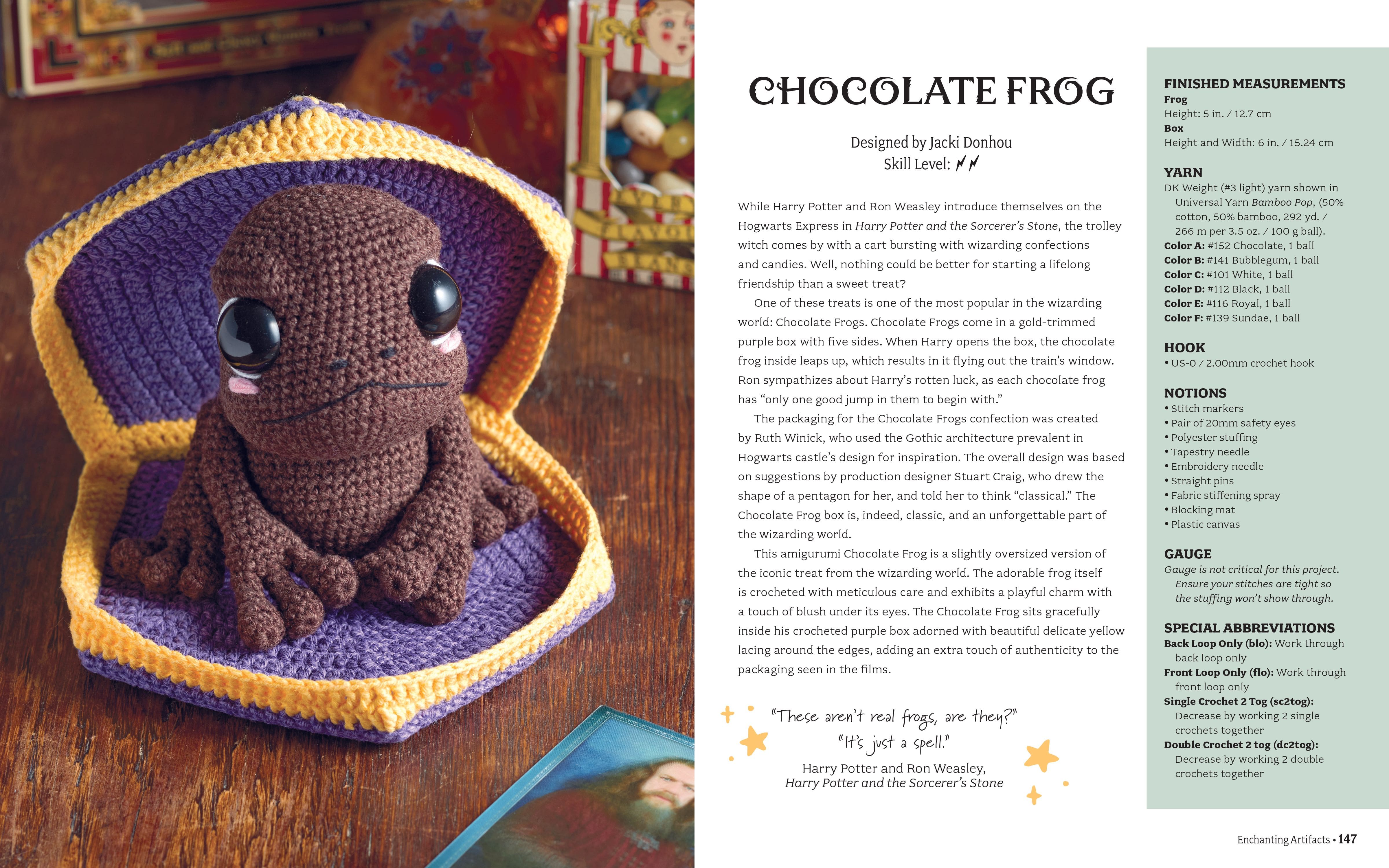 Harry Potter™ The Official Book of Crochet Amigurumi