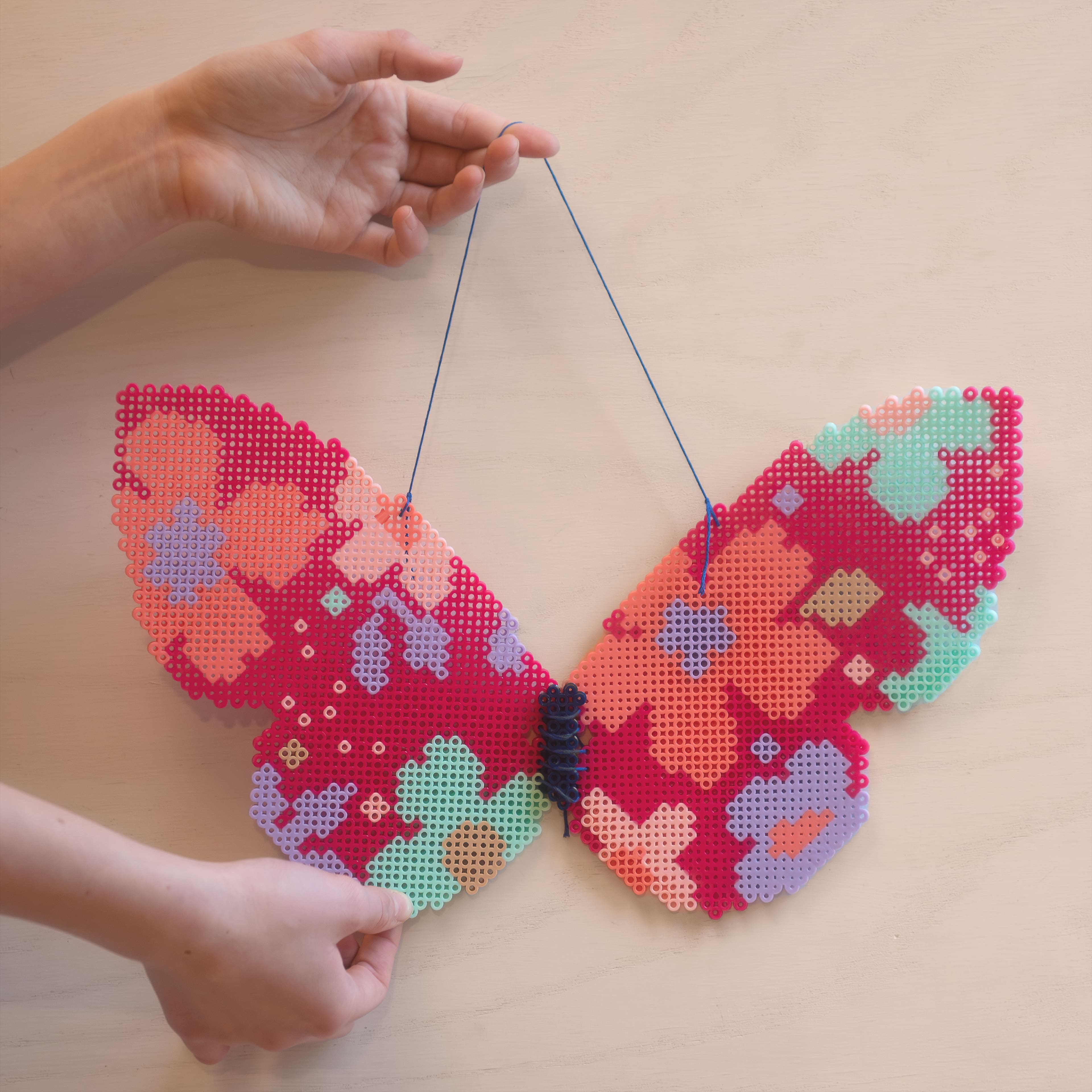 Perler&#xAE; Bead DIY Butterfly Room D&#xE9;cor Kit