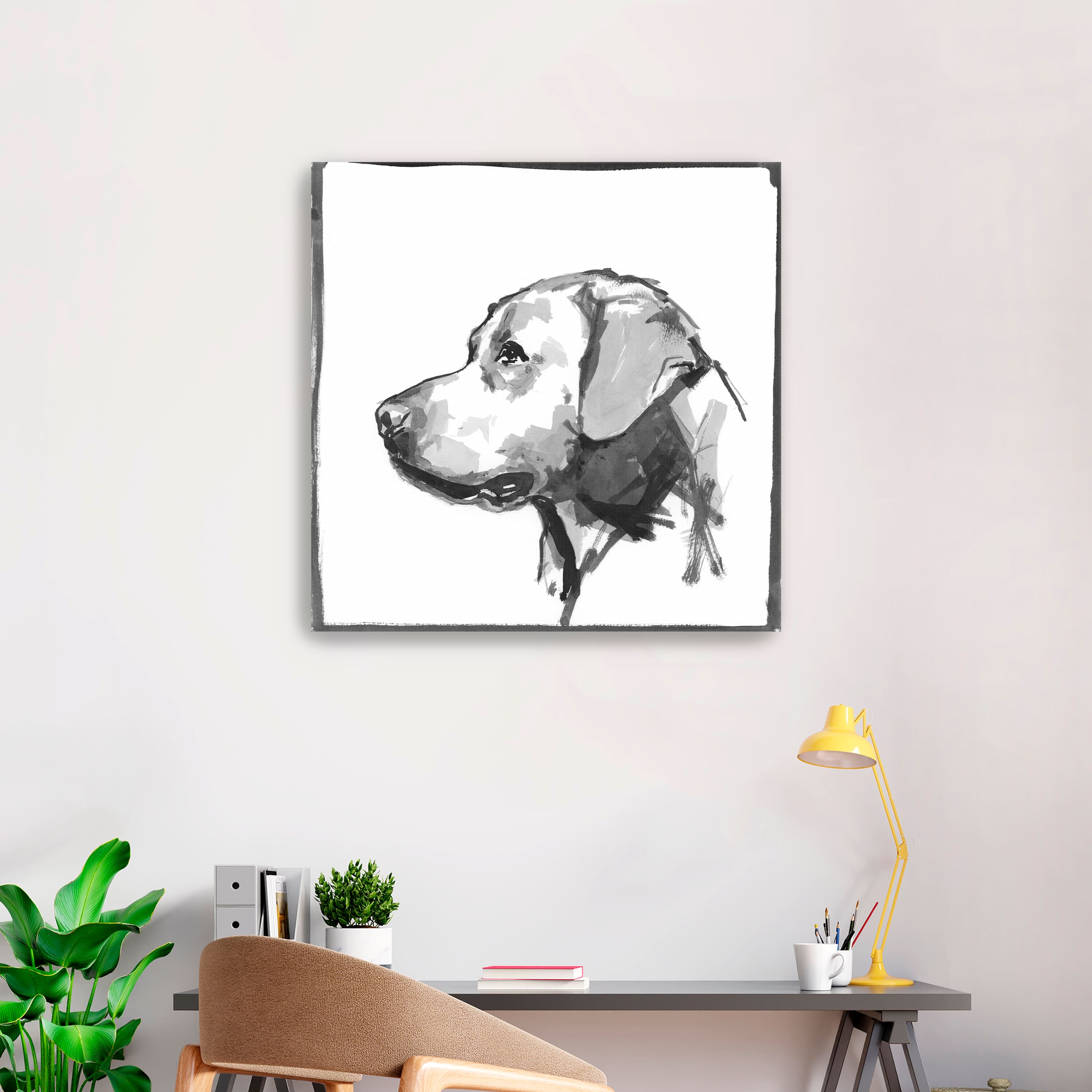 Golden Retriver Canvas Giclee
