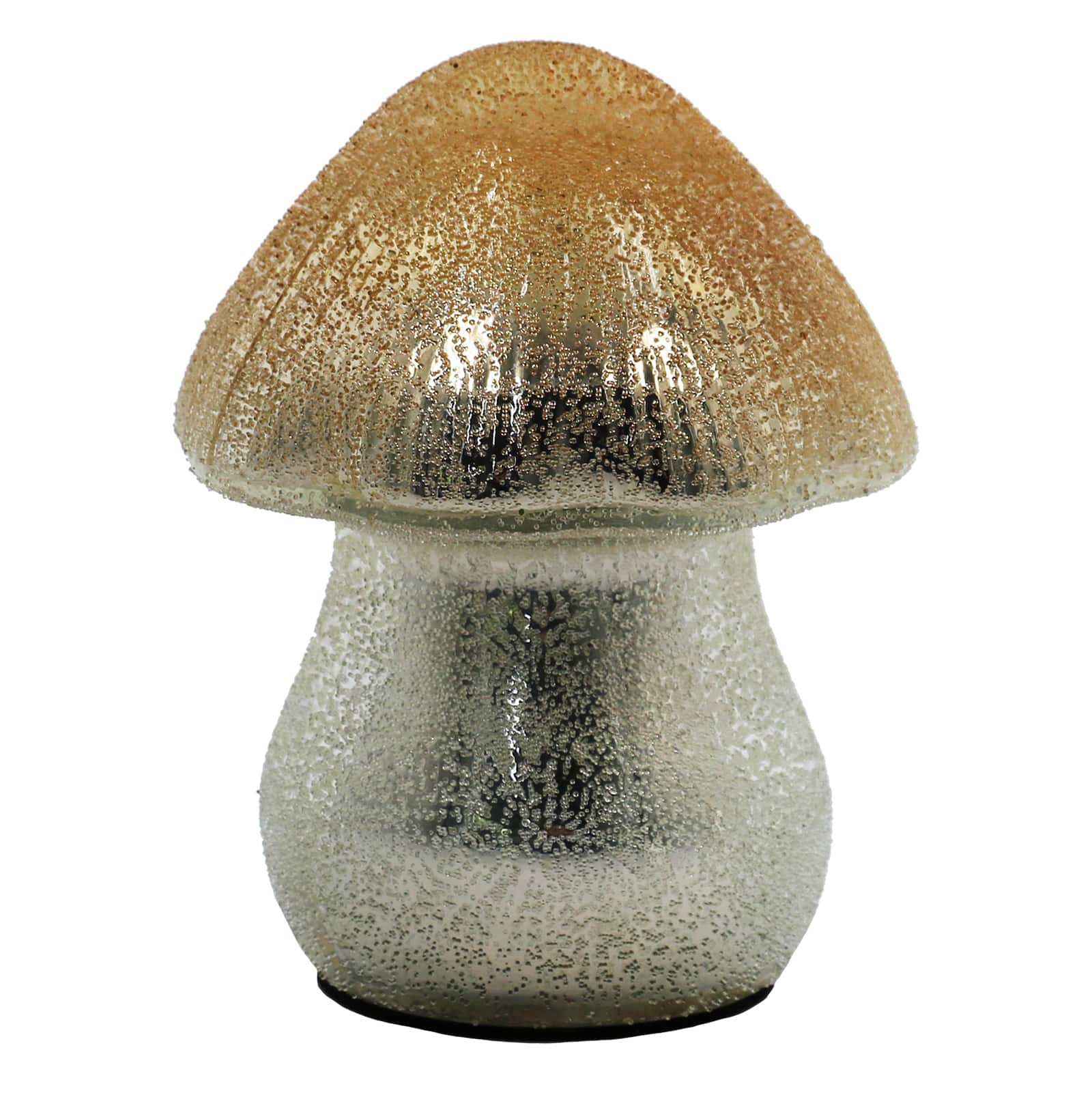 Silver Glass Mushroom Tabletop D&#xE9;cor by Ashland&#xAE;