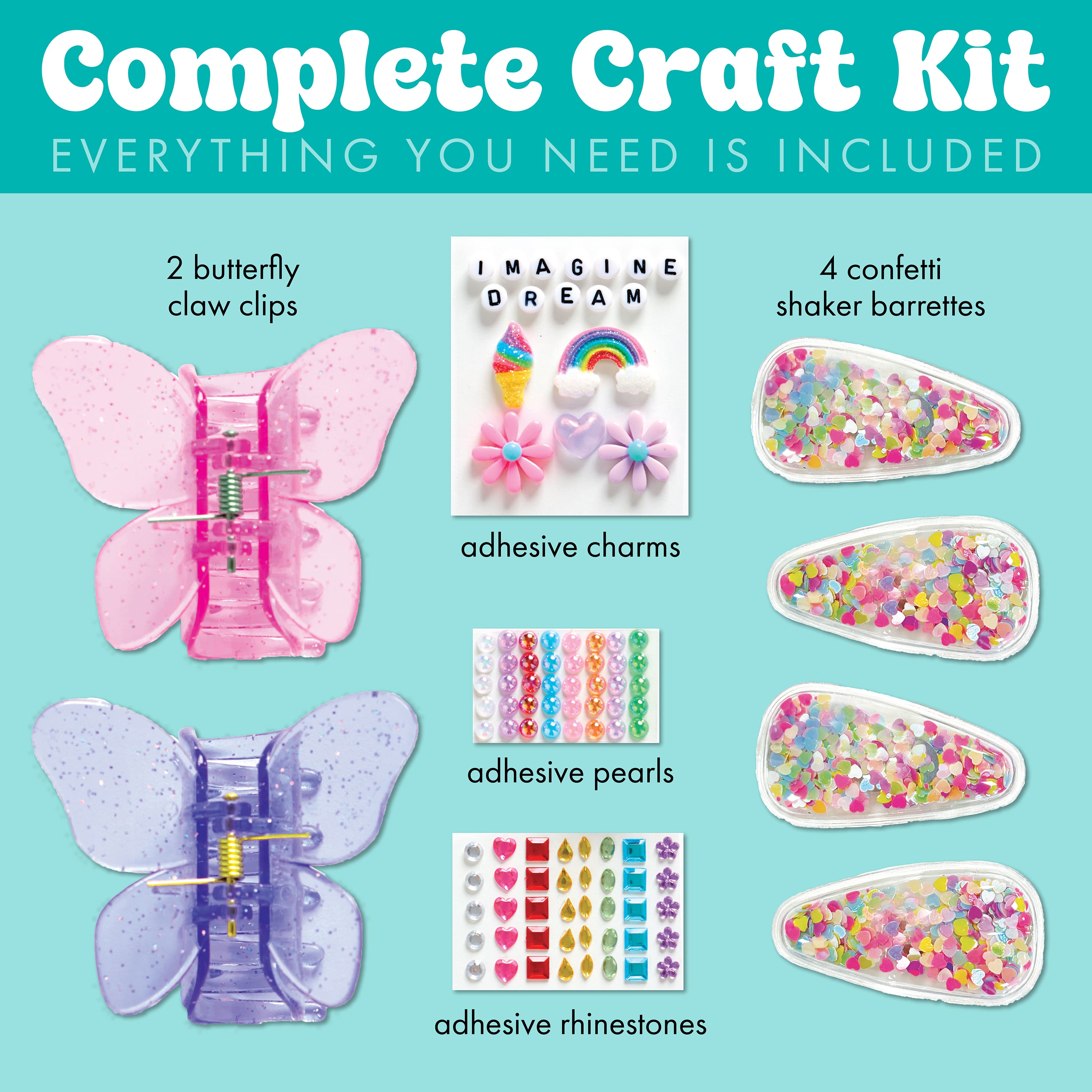 Creativity for Kids® Chic Boutique DIY Hair Clips