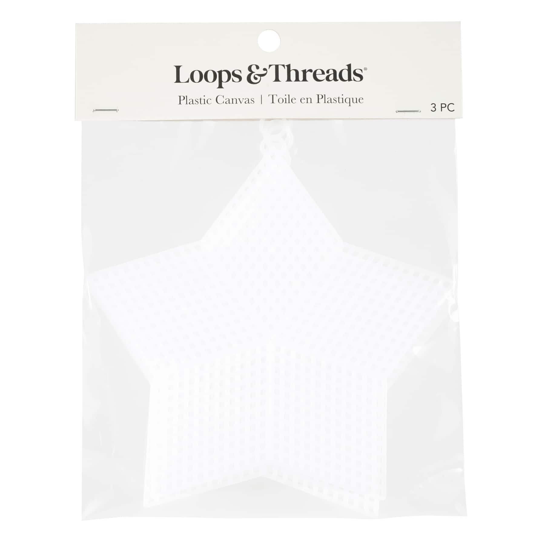 5.5" Clear Star Plastic Canvases by Loops & Threads®