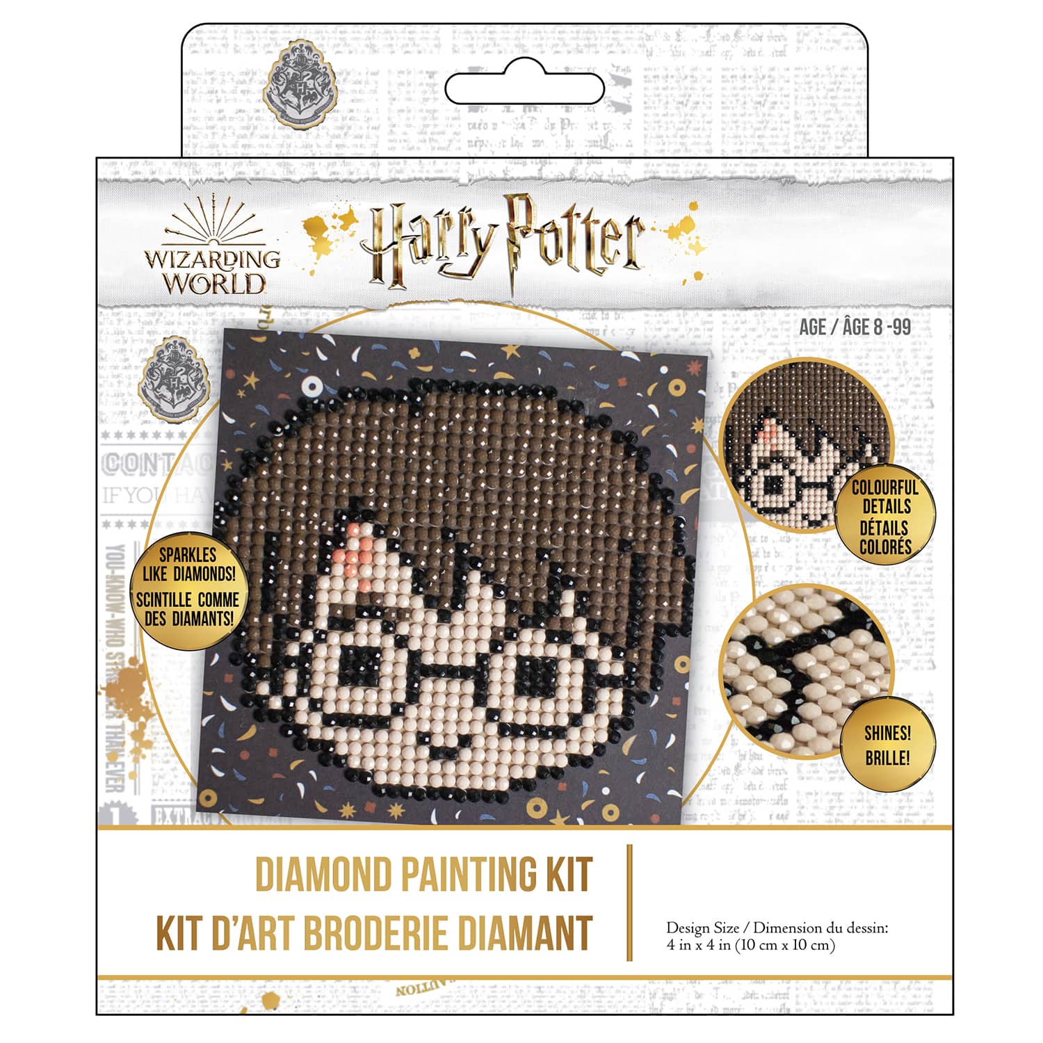 Camelot&#xAE; Dots Harry Potter Fun Diamond Painting Kit