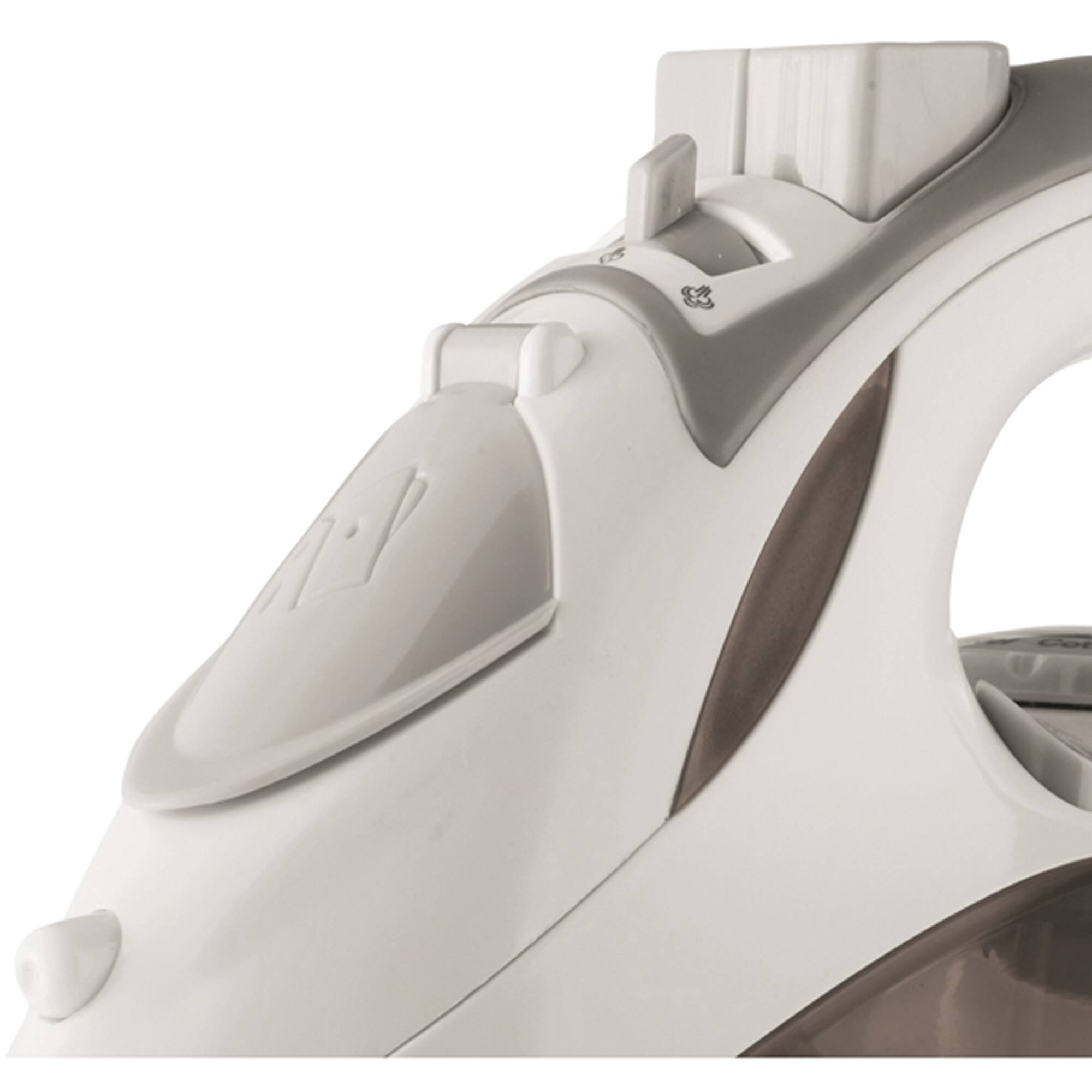 Brentwood® White Steam Iron with Auto Shutoff