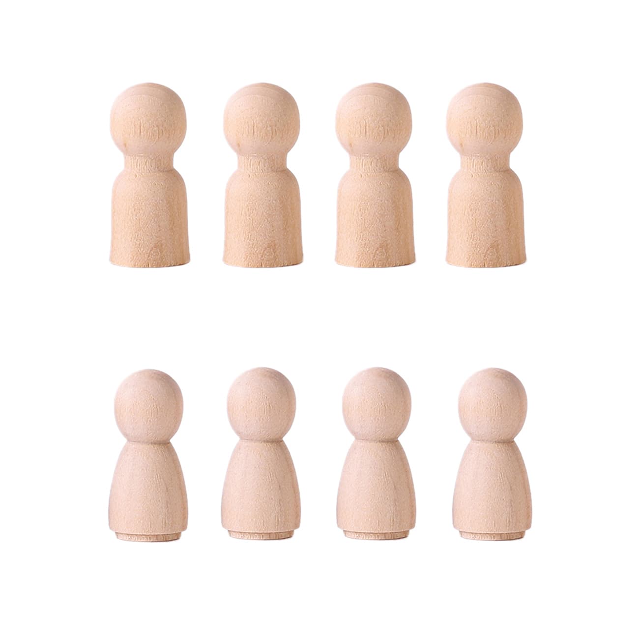 1&#x22; Wooden Peg People by Creatology&#x2122;