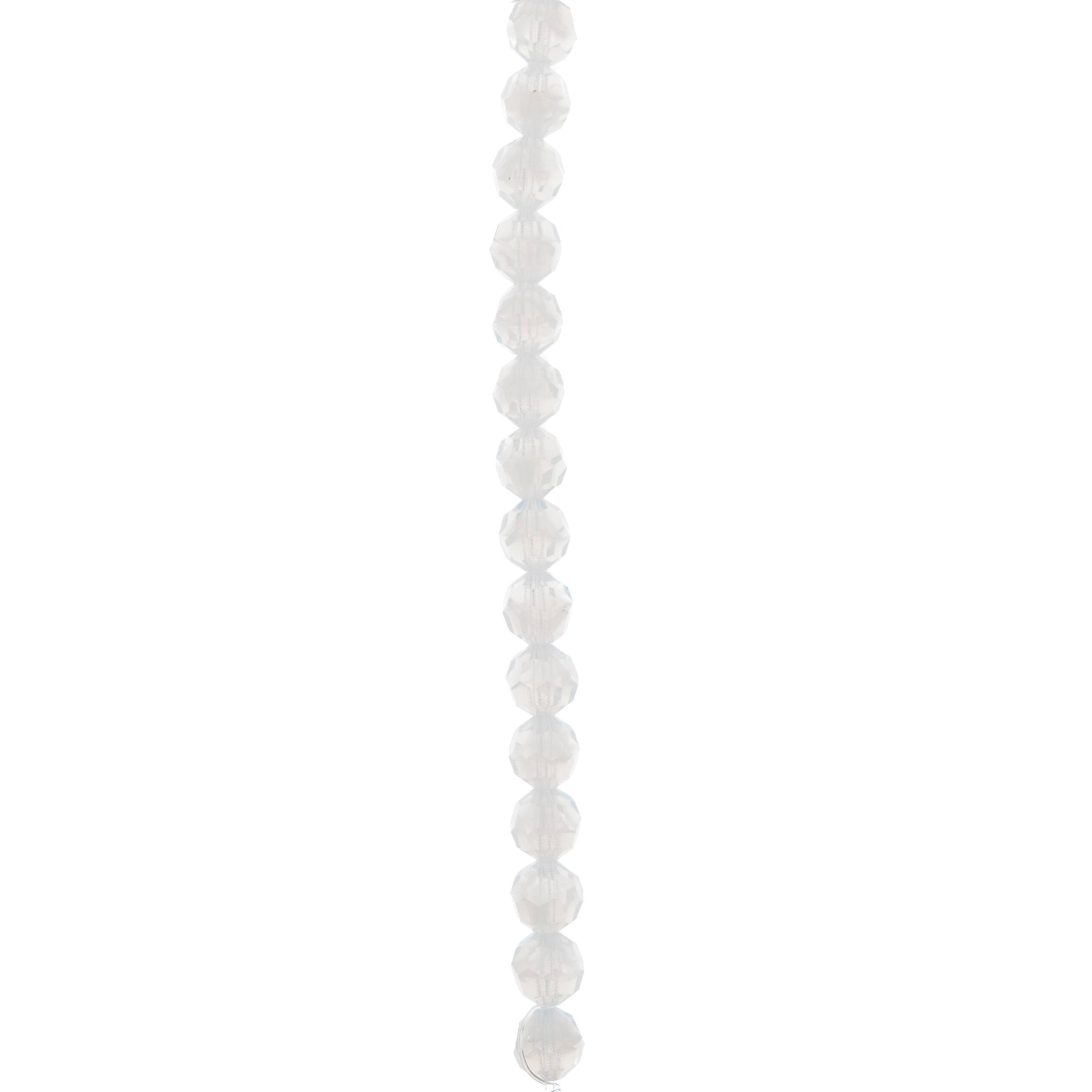6 Pack: Preciosa Glass Crystal Round Beads, 8mm by Bead Landing™