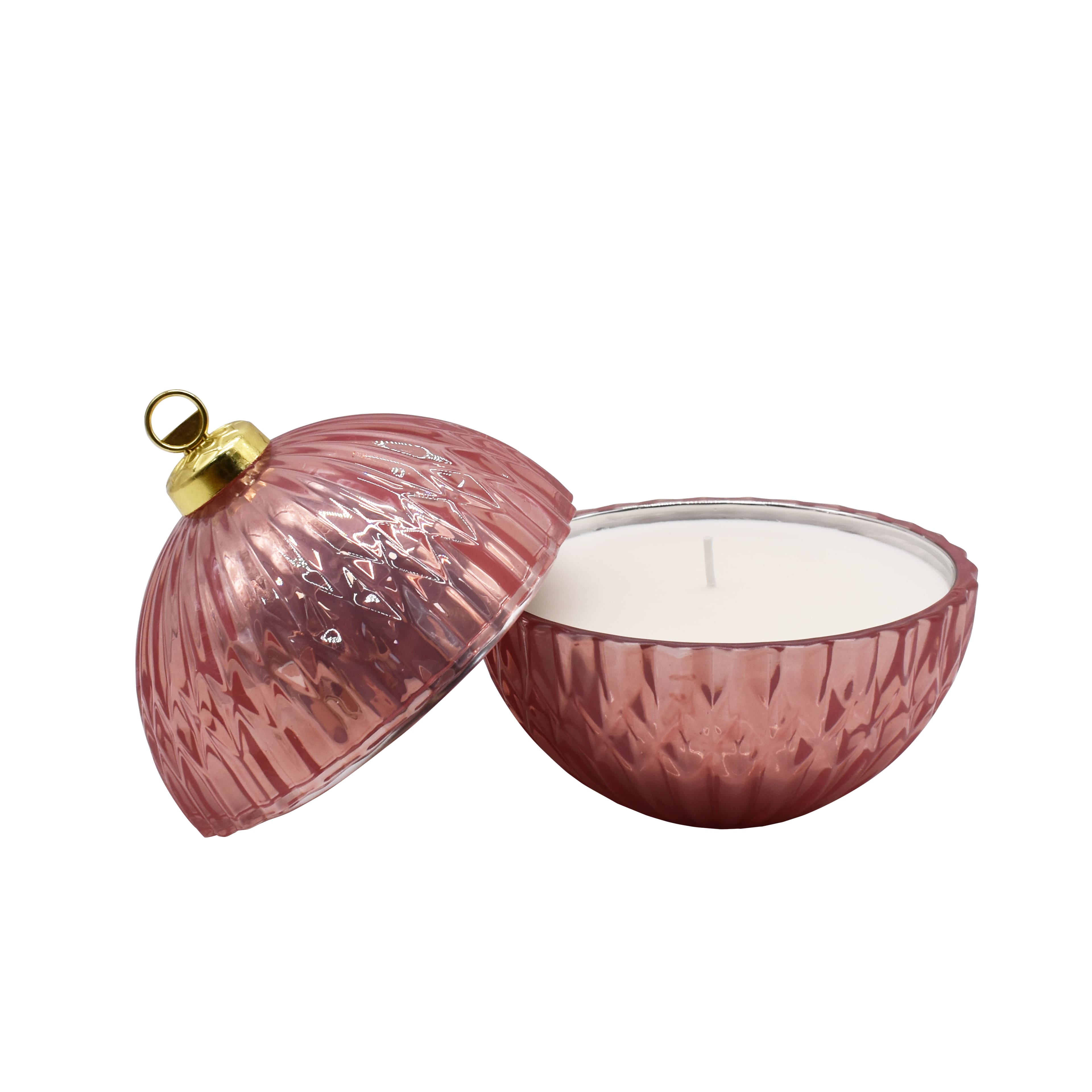 3.4oz. Berry Glimmer Scented Ball Ornament Candle by Ashland&#xAE;
