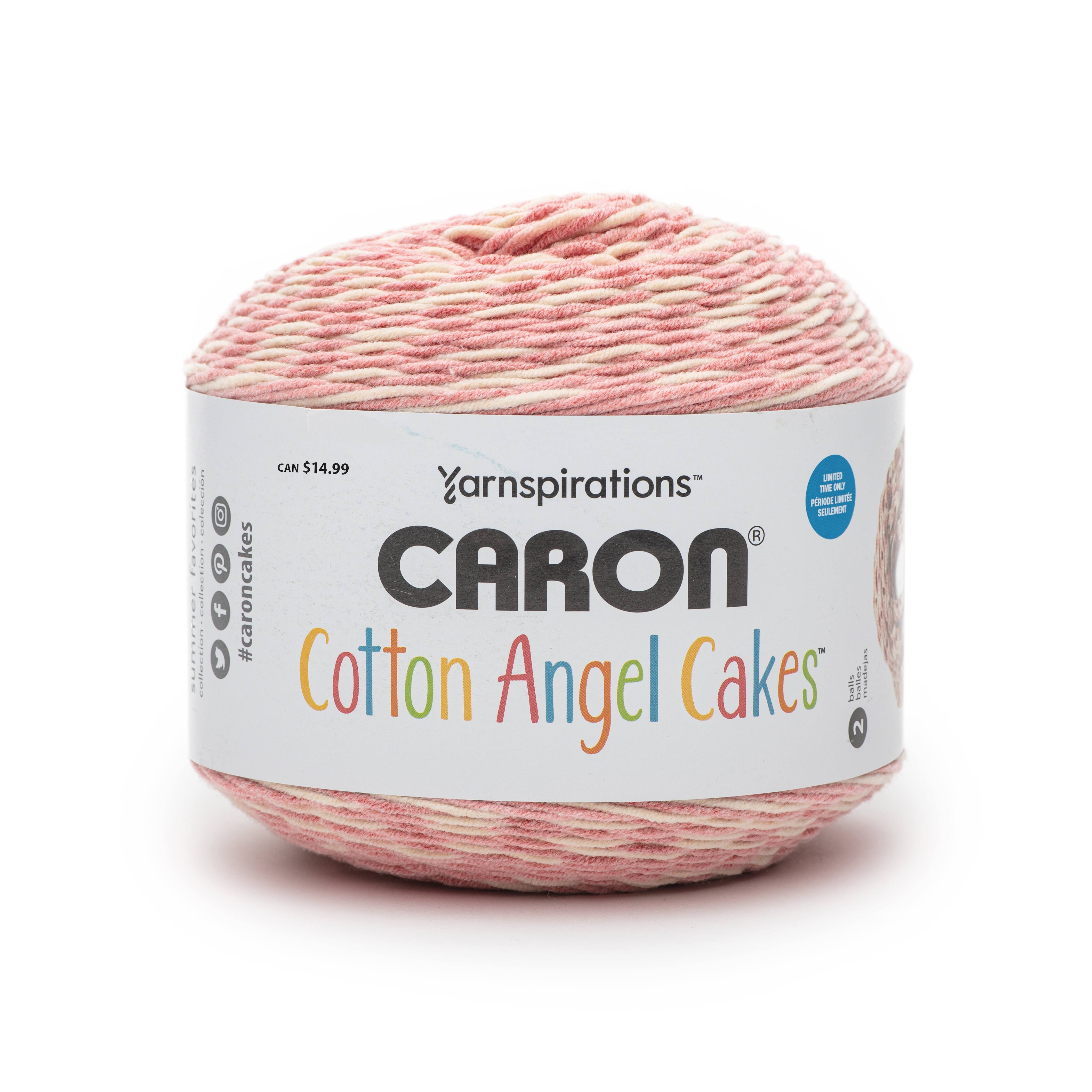 Caron® Cotton Angel Cakes™ Yarn