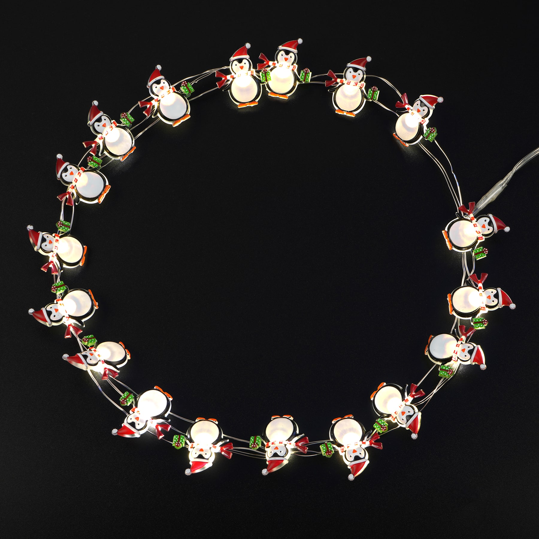 18ct. Penguin Icon Bulb LED Icon String Lights by Ashland&#xAE;