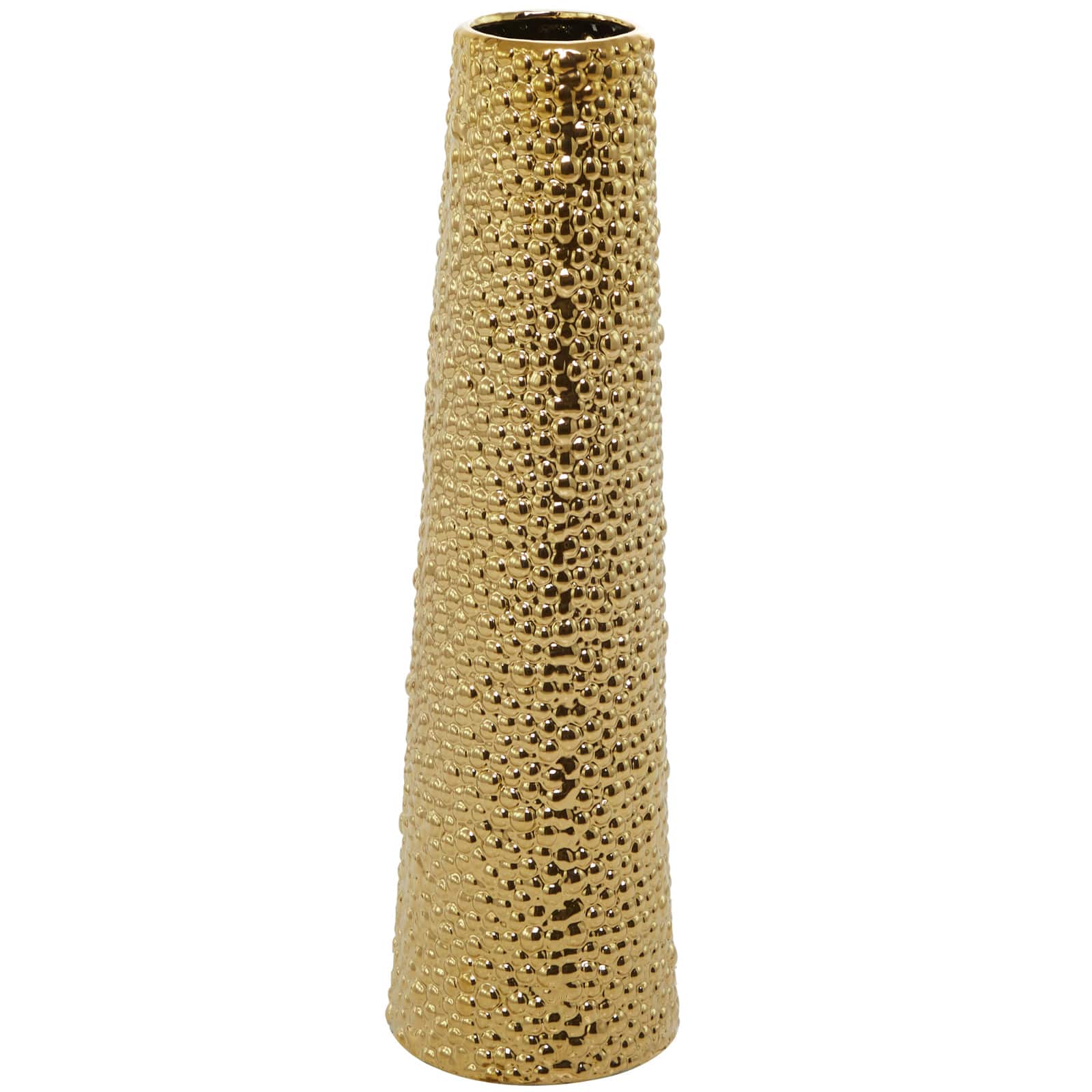 Modern Ceramic Vase with Bubble Texture