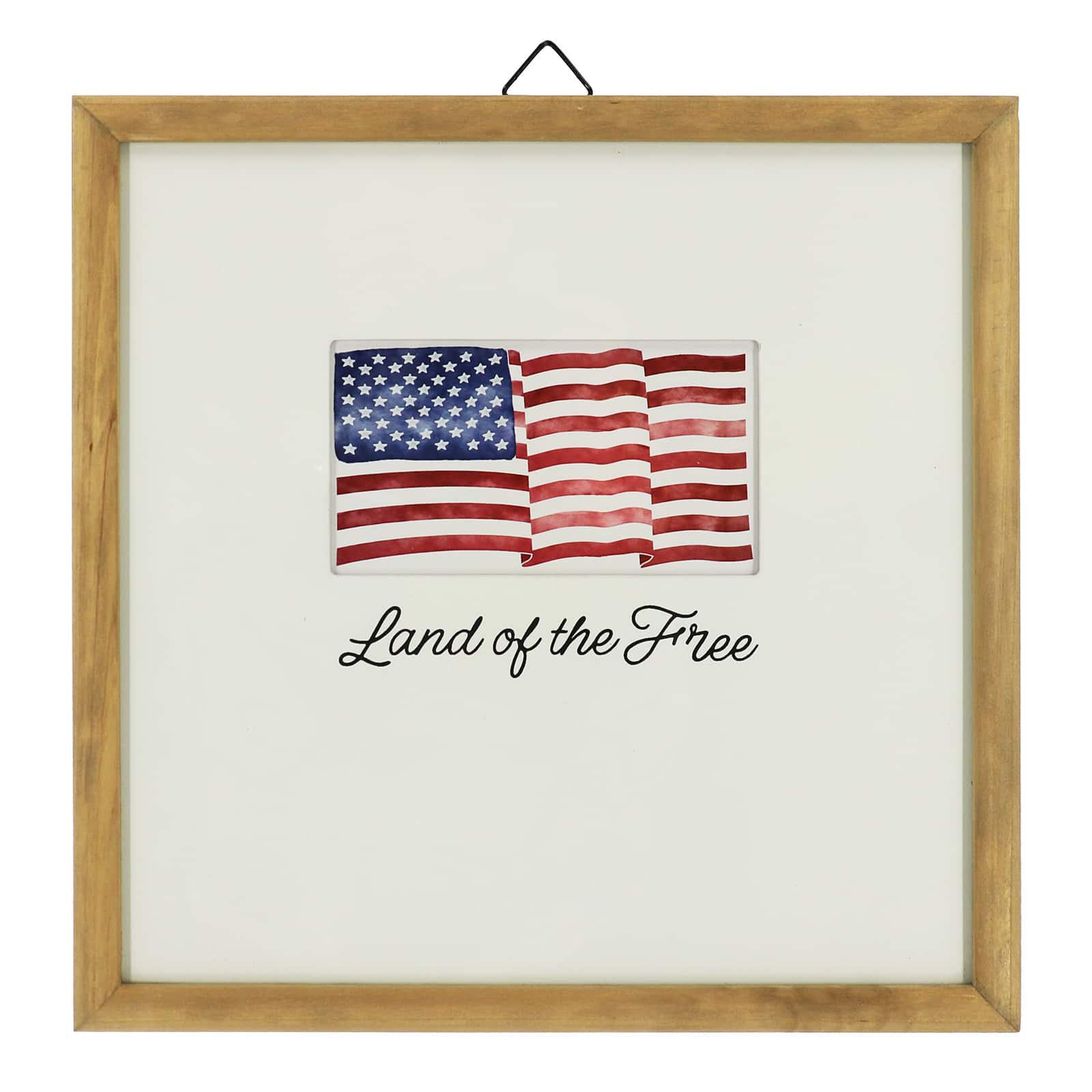 Assorted 11.75&#x22; American Flag Wall Art by Celebrate It&#x2122;